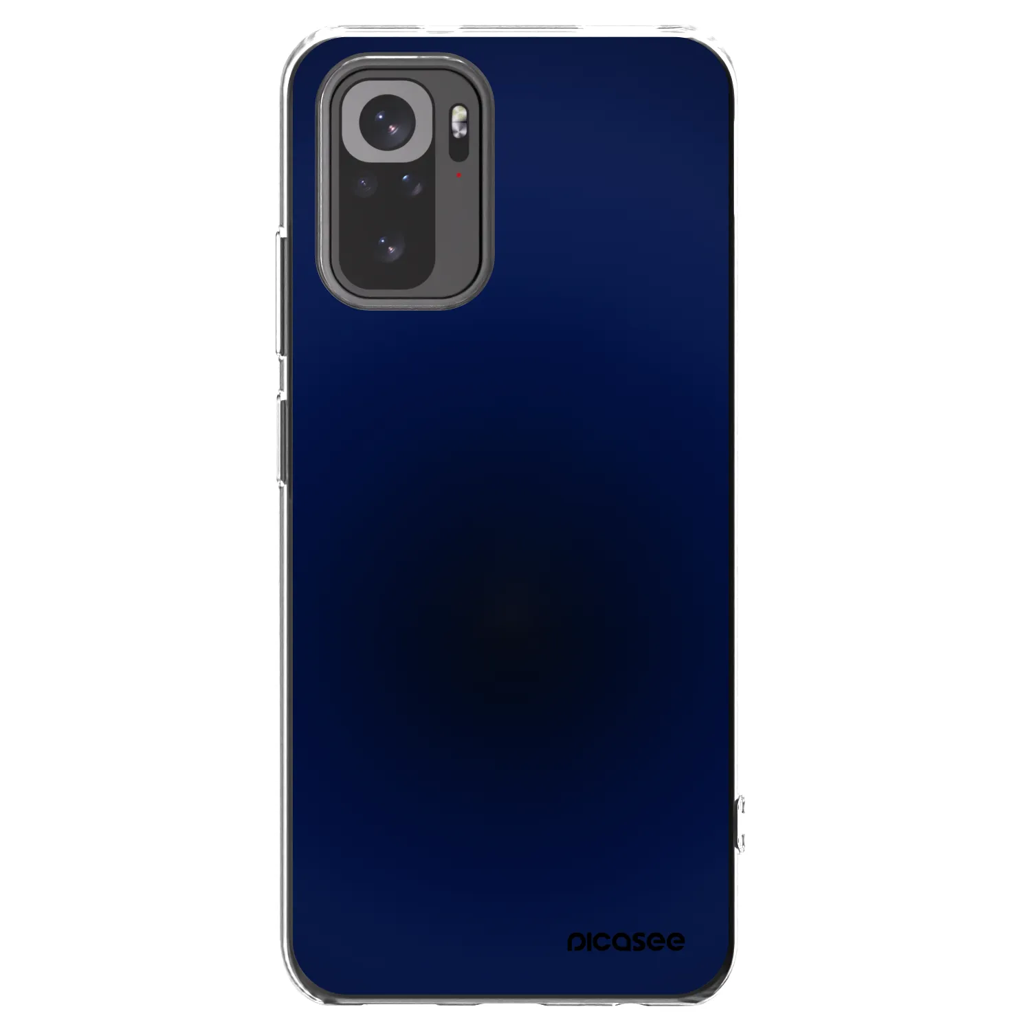 Picasee husă transparentă din silicon pentru Xiaomi Redmi Note 10 - Deep Ocean