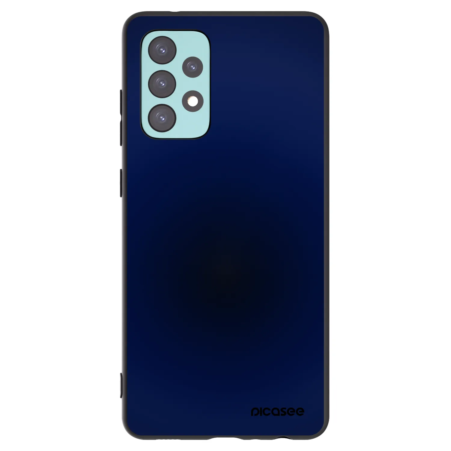 Picasee husă neagră din silicon pentru Samsung Galaxy A72 A725F - Deep Ocean