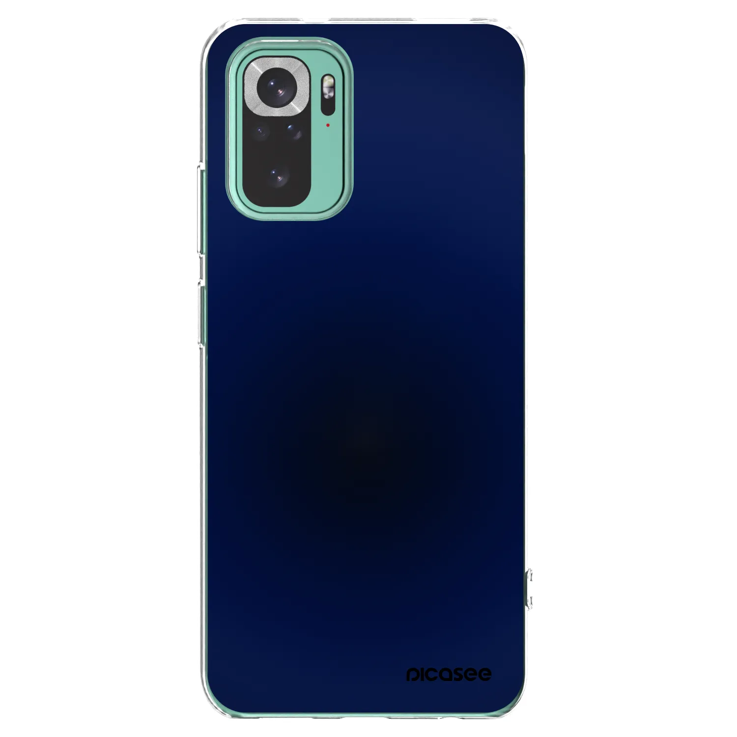 Picasee husă transparentă din silicon pentru Xiaomi Redmi Note 10 Pro - Deep Ocean