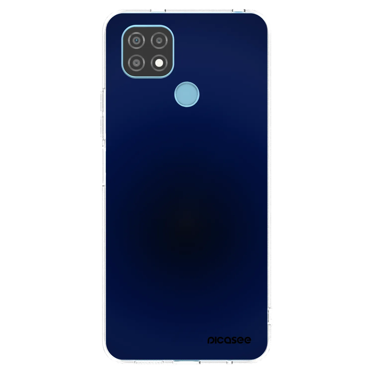 Picasee husă transparentă din silicon pentru Realme C21 - Deep Ocean