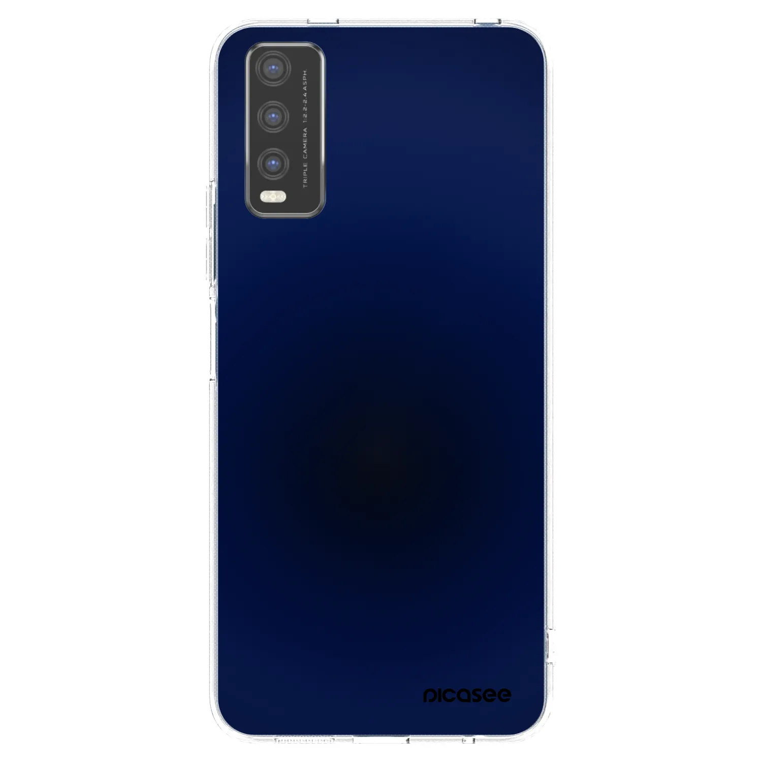 Picasee husă transparentă din silicon pentru Vivo Y20s - Deep Ocean
