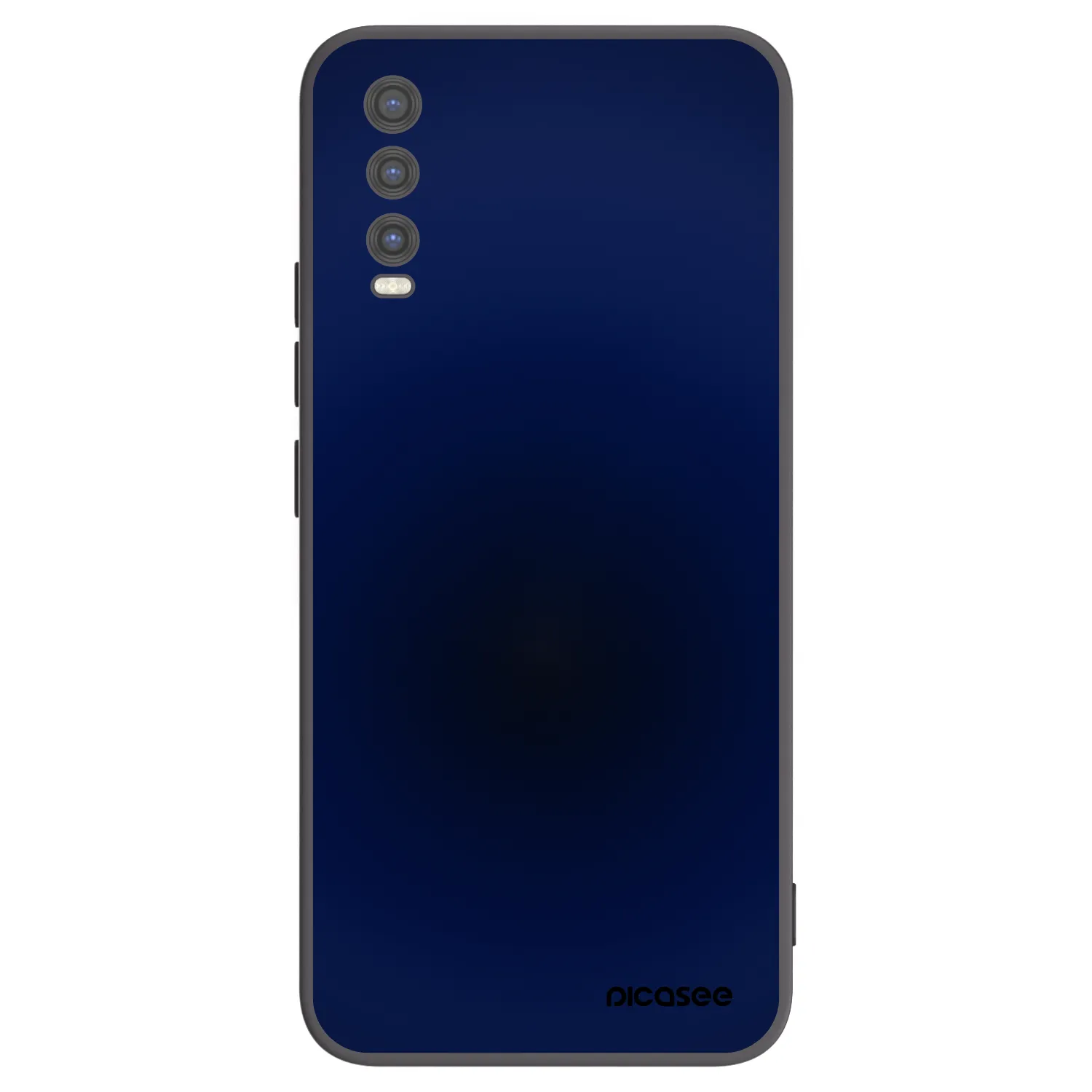 Picasee husă neagră din silicon pentru Vivo Y20s - Deep Ocean