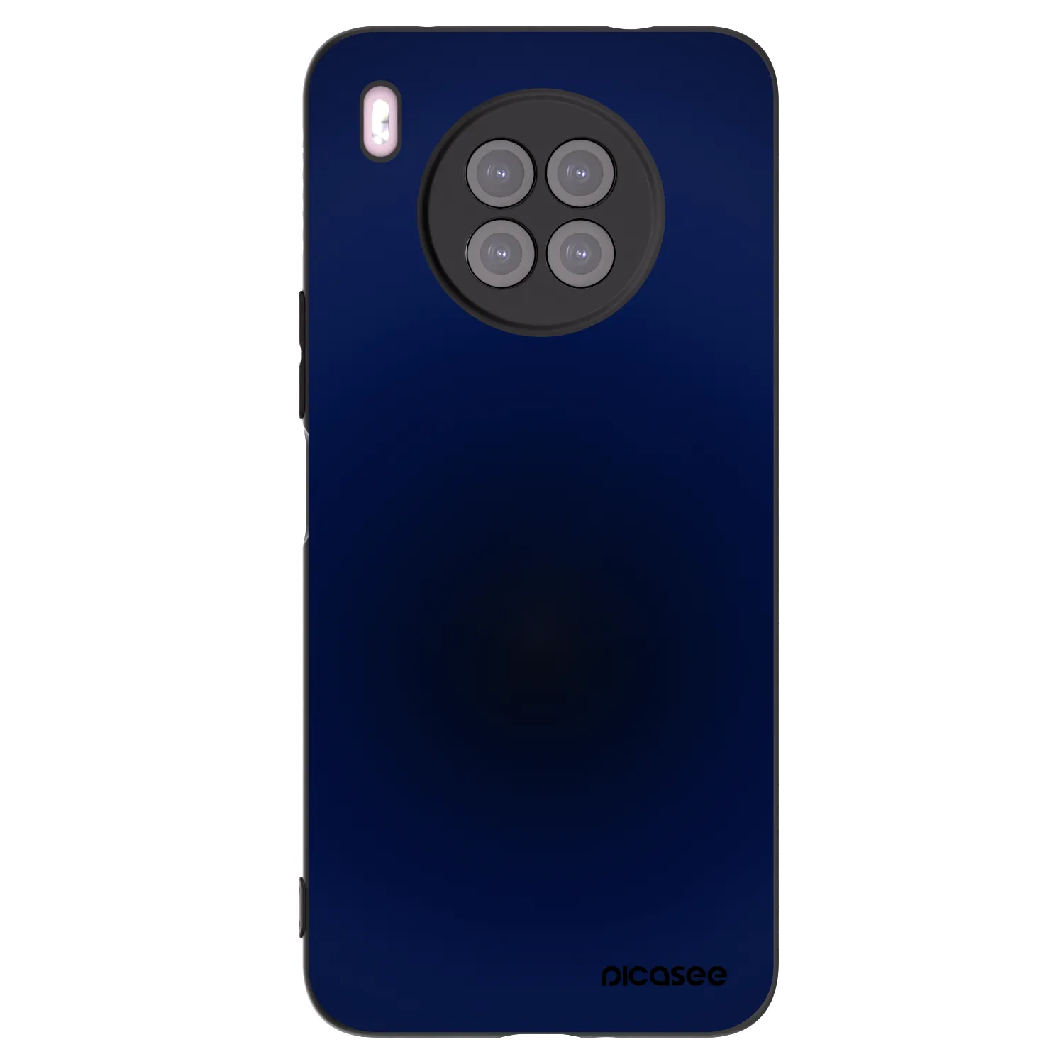 Picasee husă neagră din silicon pentru Huawei Nova 8i - Deep Ocean