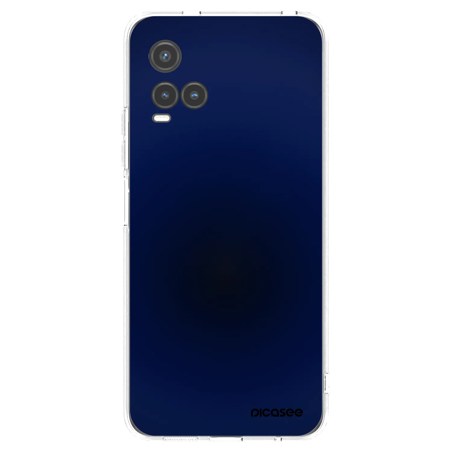 Picasee husă transparentă din silicon pentru Vivo Y33s - Deep Ocean