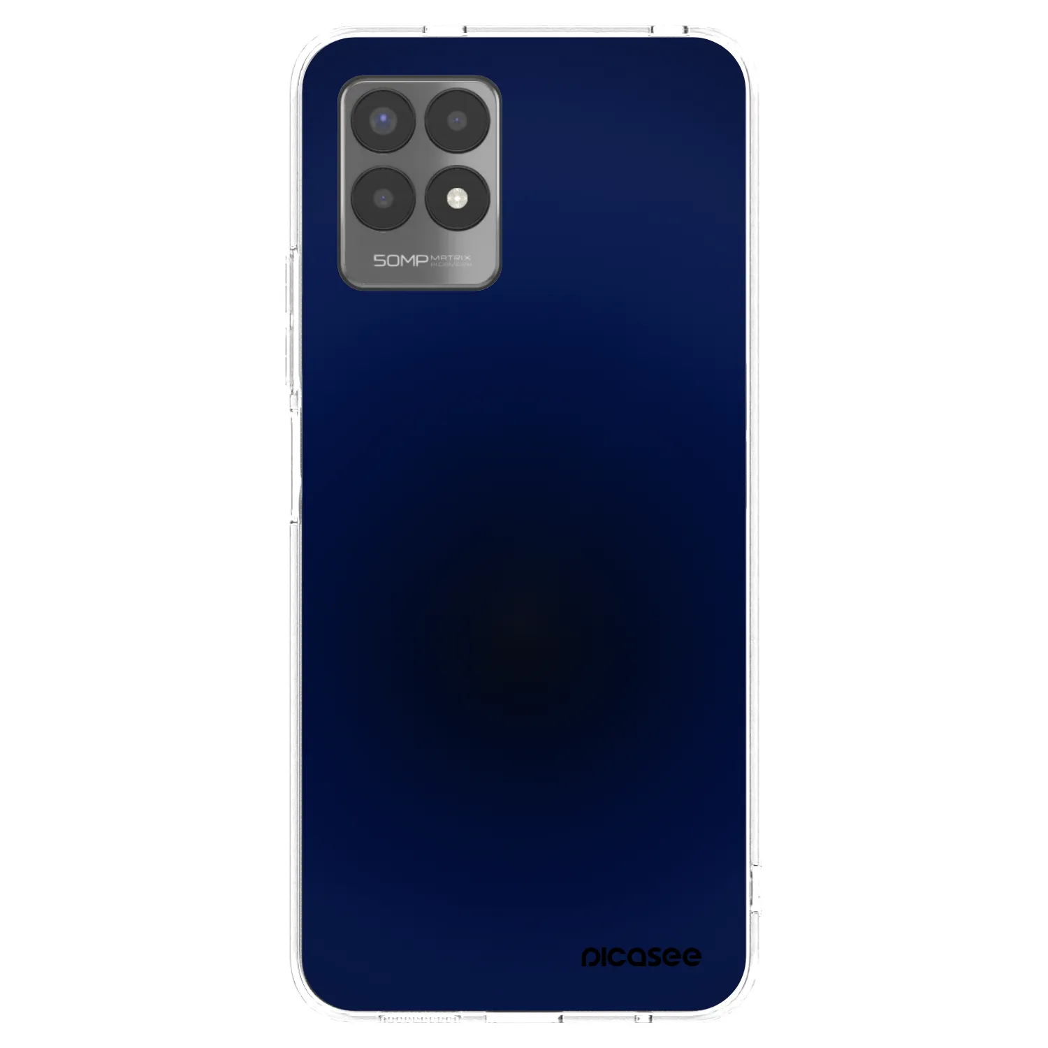 Picasee husă transparentă din silicon pentru Realme 8i - Deep Ocean