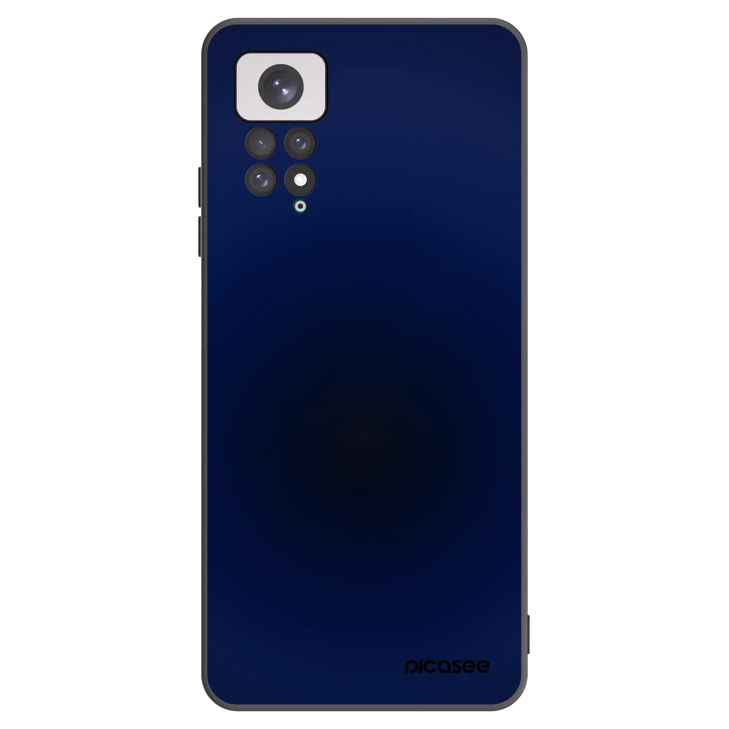 Picasee husă neagră din silicon pentru Xiaomi Redmi Note 11 - Deep Ocean