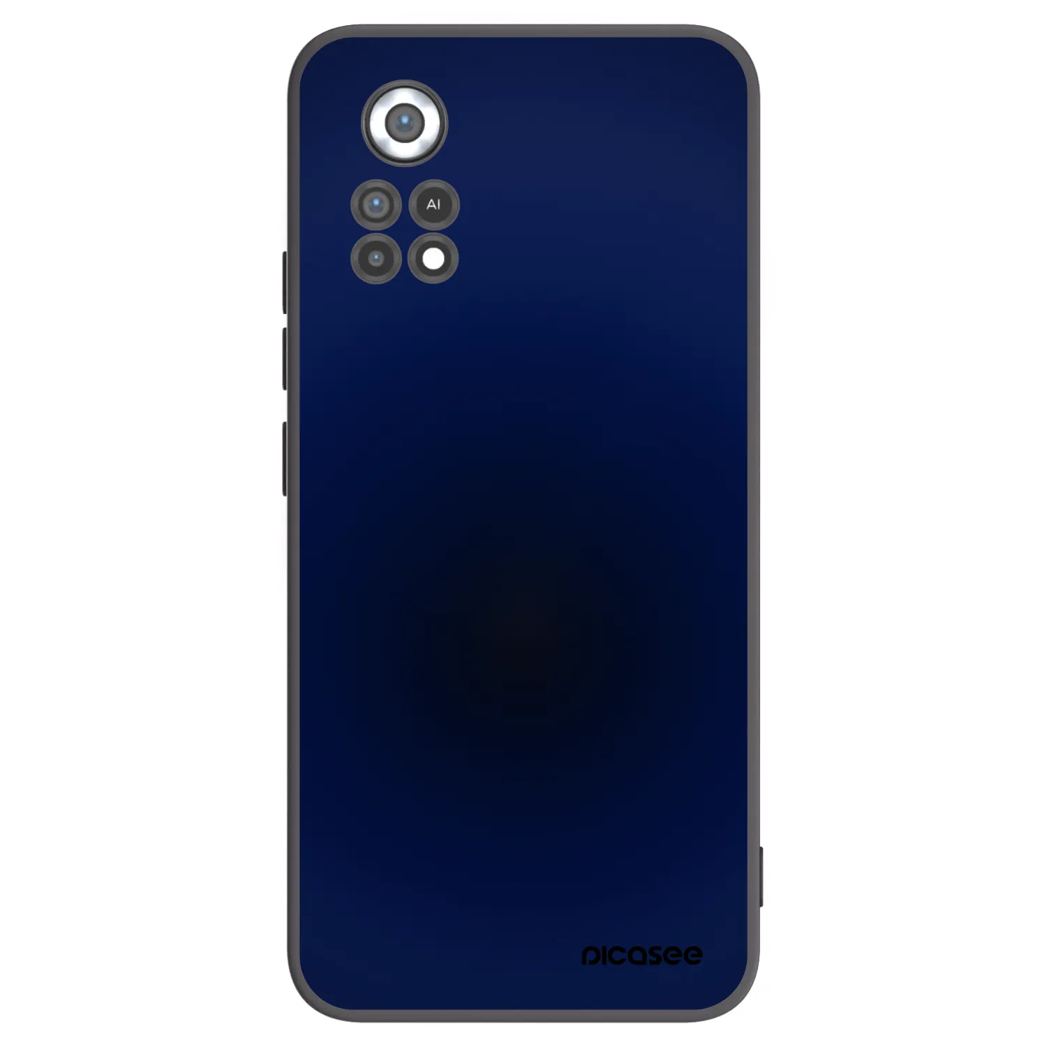 Picasee husă neagră din silicon pentru Xiaomi Poco X4 Pro 5G - Deep Ocean