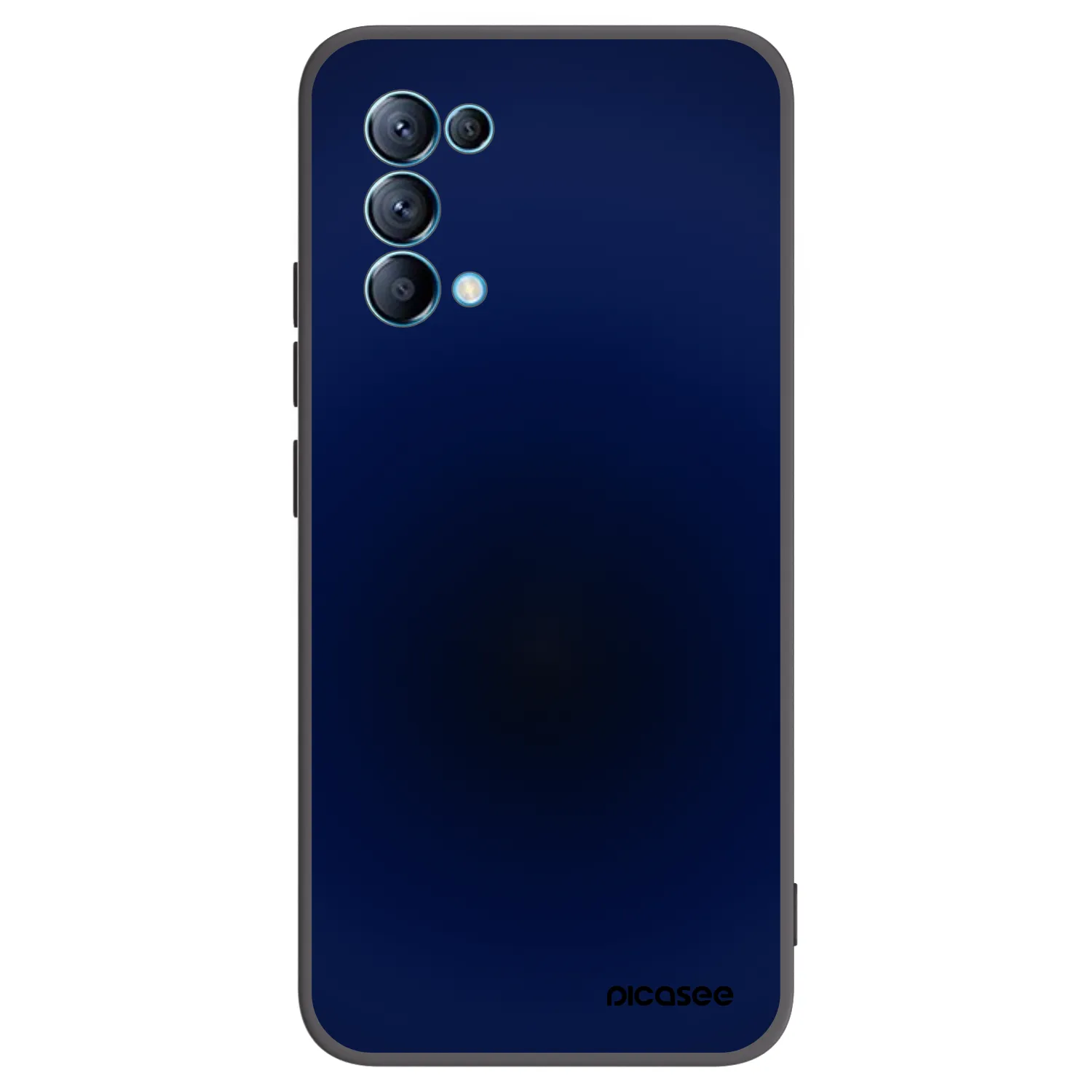 Picasee husă neagră din silicon pentru OPPO Reno 5 5G - Deep Ocean