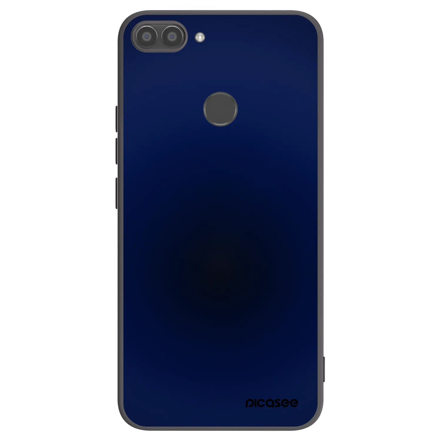 Picasee husă neagră din silicon pentru Huawei P Smart - Deep Ocean