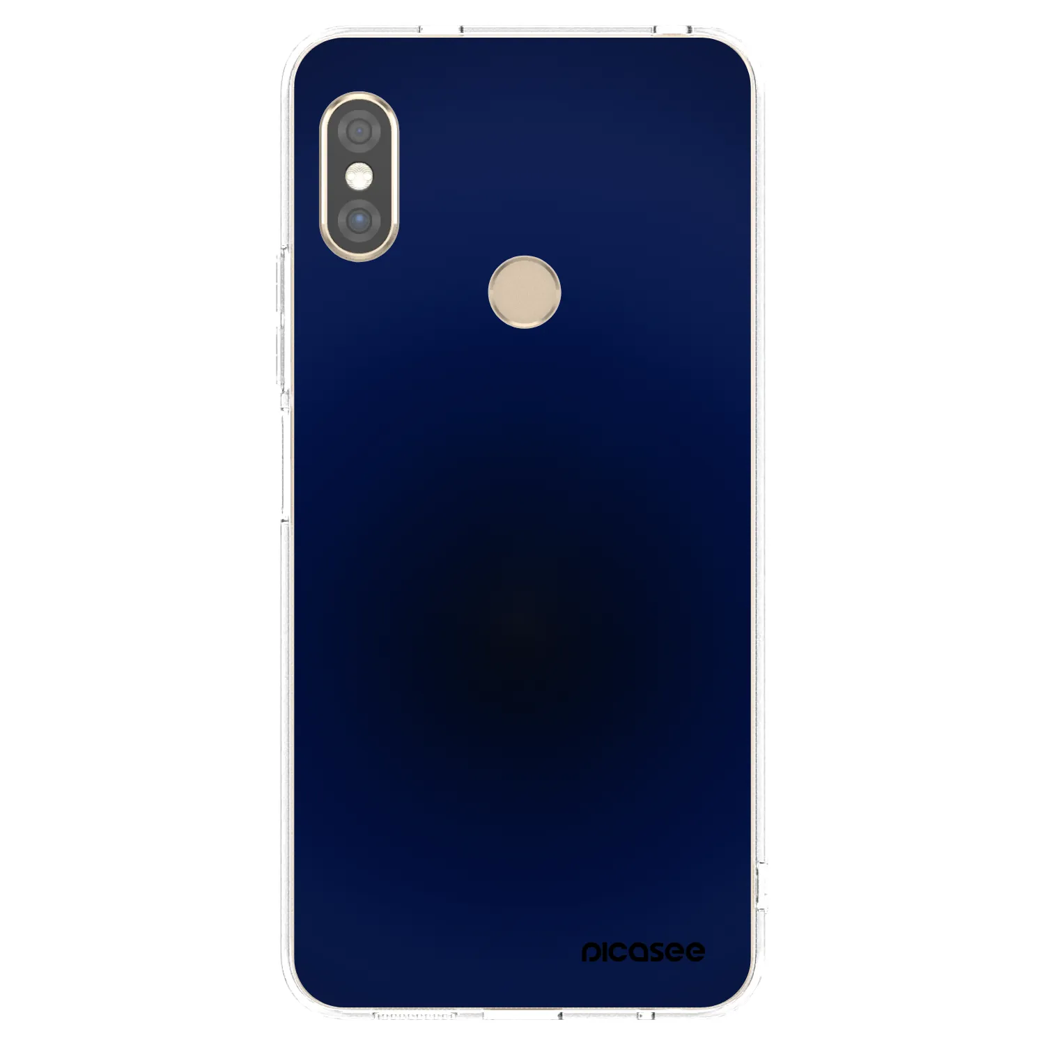 Picasee husă transparentă din silicon pentru Xiaomi Redmi Note 5 Global - Deep Ocean