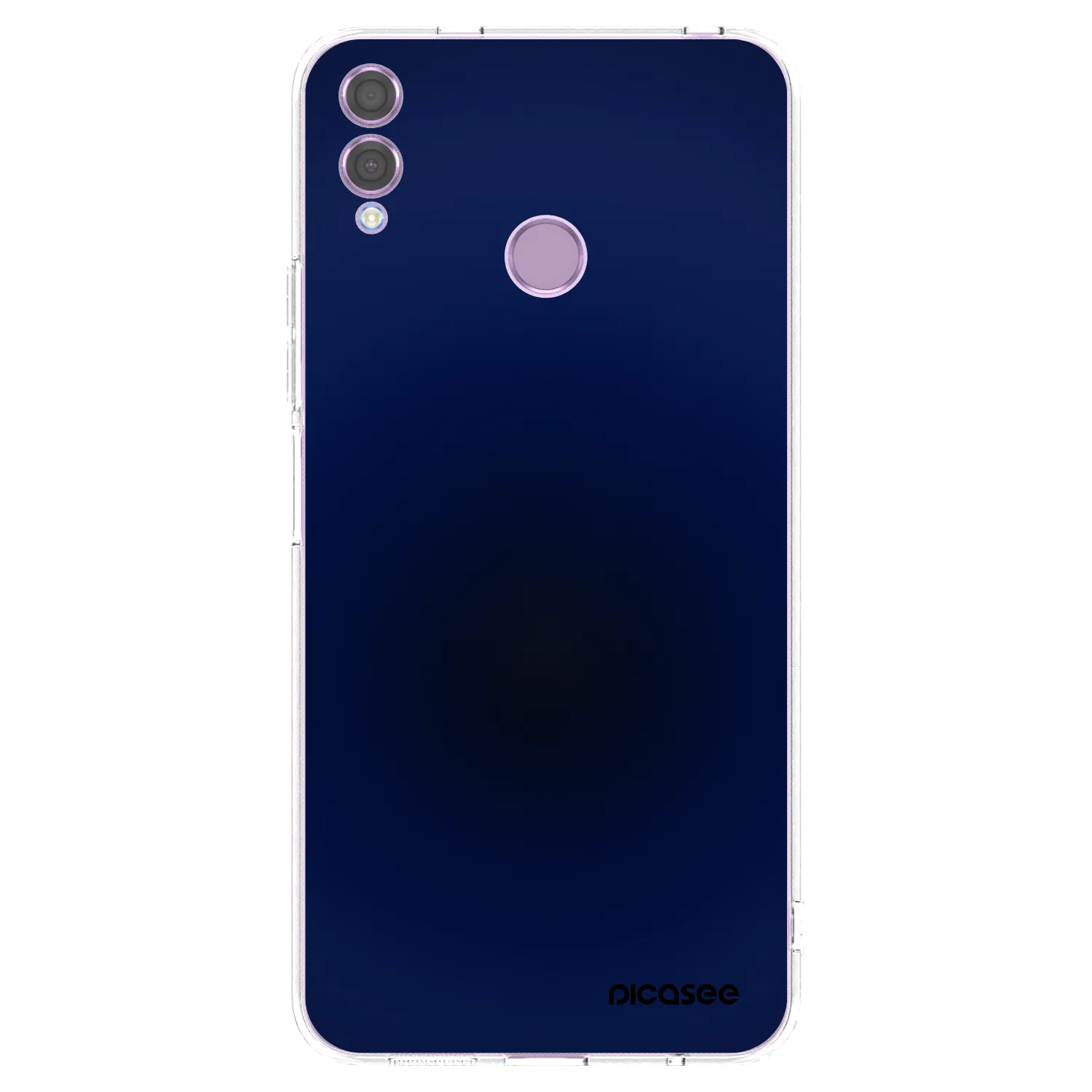 Picasee husă transparentă din silicon pentru Honor 8X - Deep Ocean