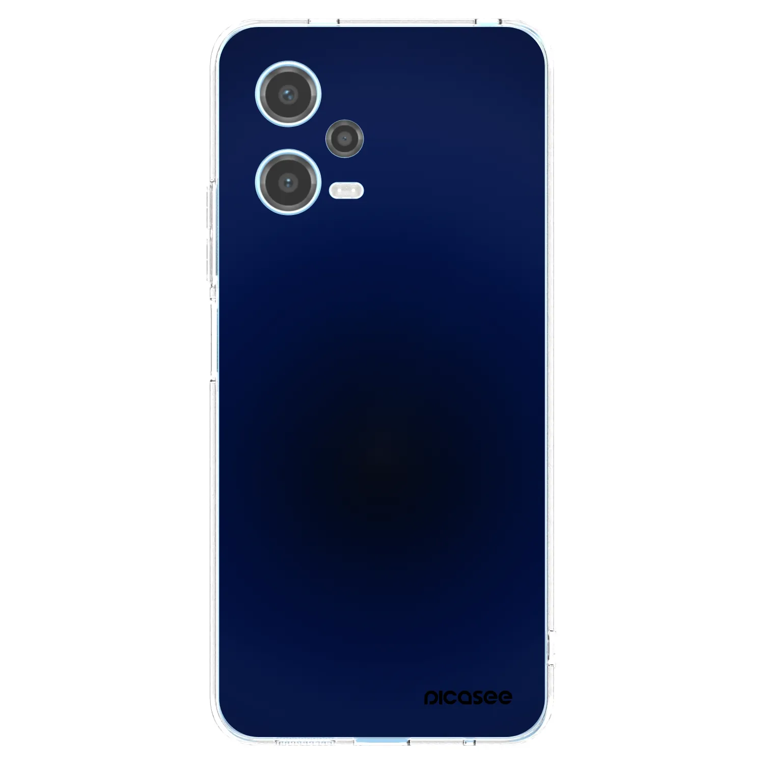 Picasee husă transparentă din silicon pentru Xiaomi Redmi Note 12 5G - Deep Ocean