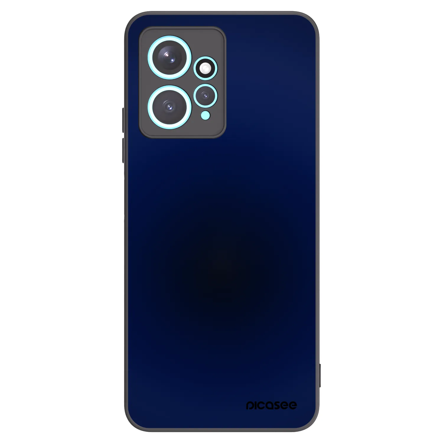 Picasee husă neagră din silicon pentru Xiaomi Redmi Note 12 4G - Deep Ocean