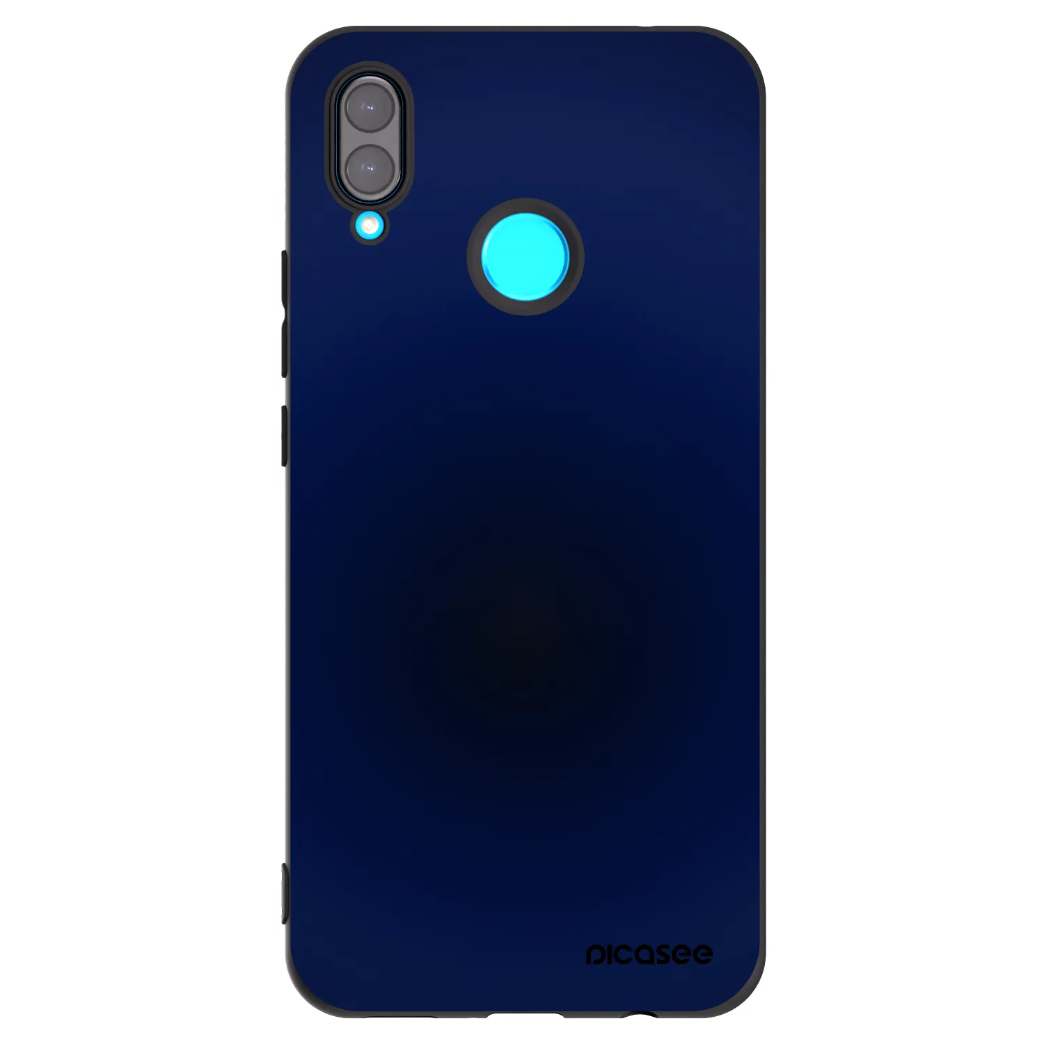 Picasee husă neagră din silicon pentru Huawei Nova 3 - Deep Ocean