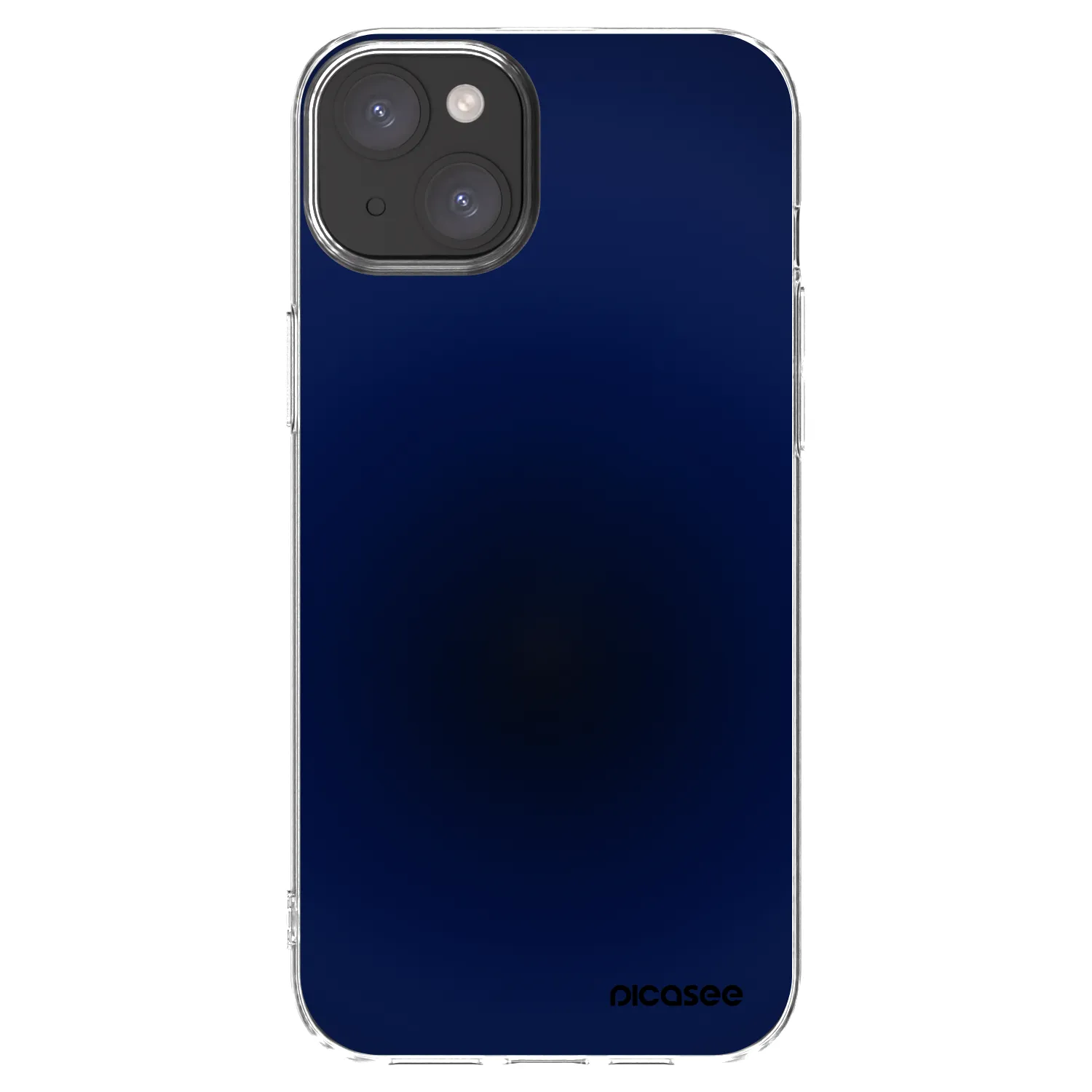 Picasee husă transparentă din silicon pentru Apple iPhone 15 Plus - Deep Ocean
