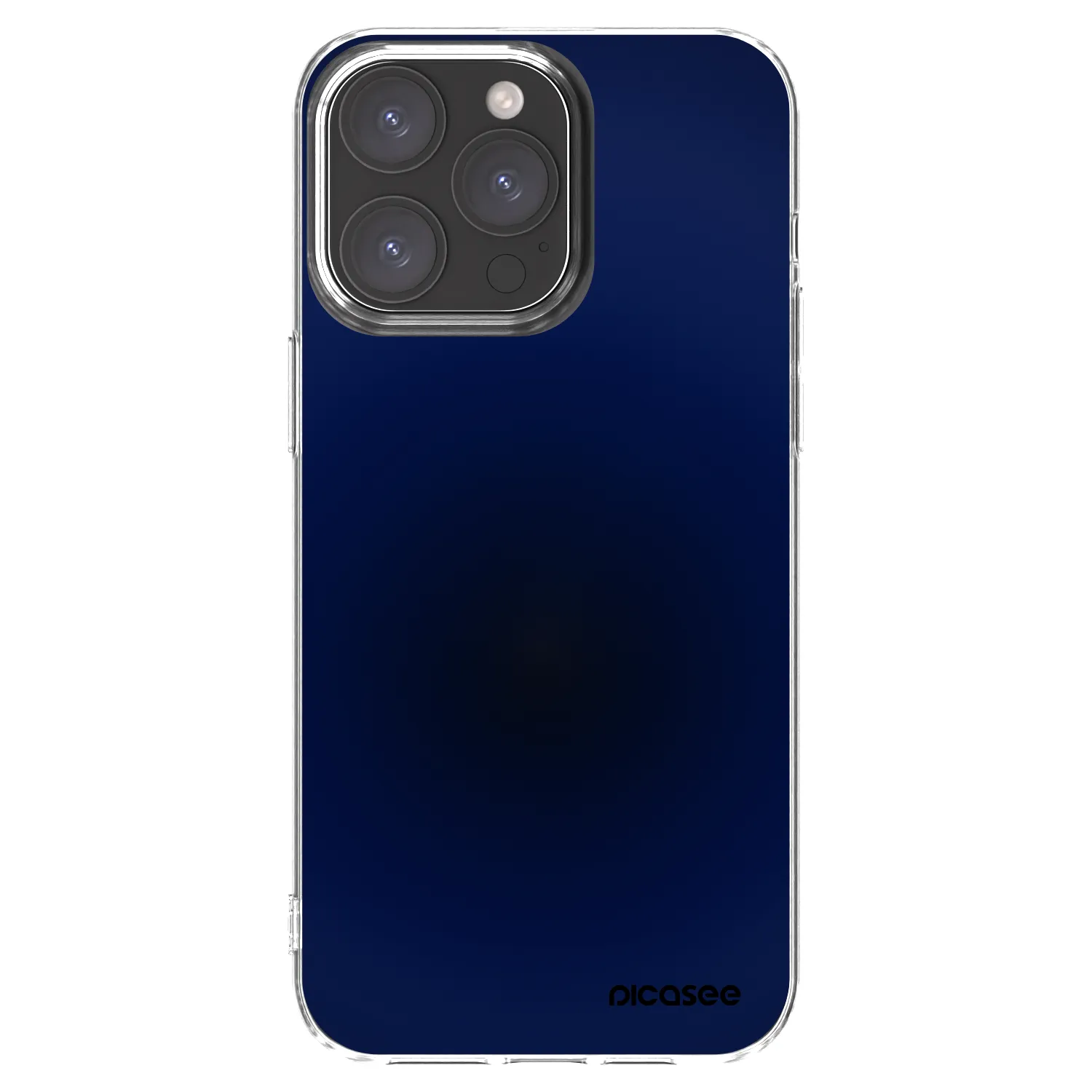 Picasee husă transparentă din silicon pentru Apple iPhone 15 Pro Max - Deep Ocean