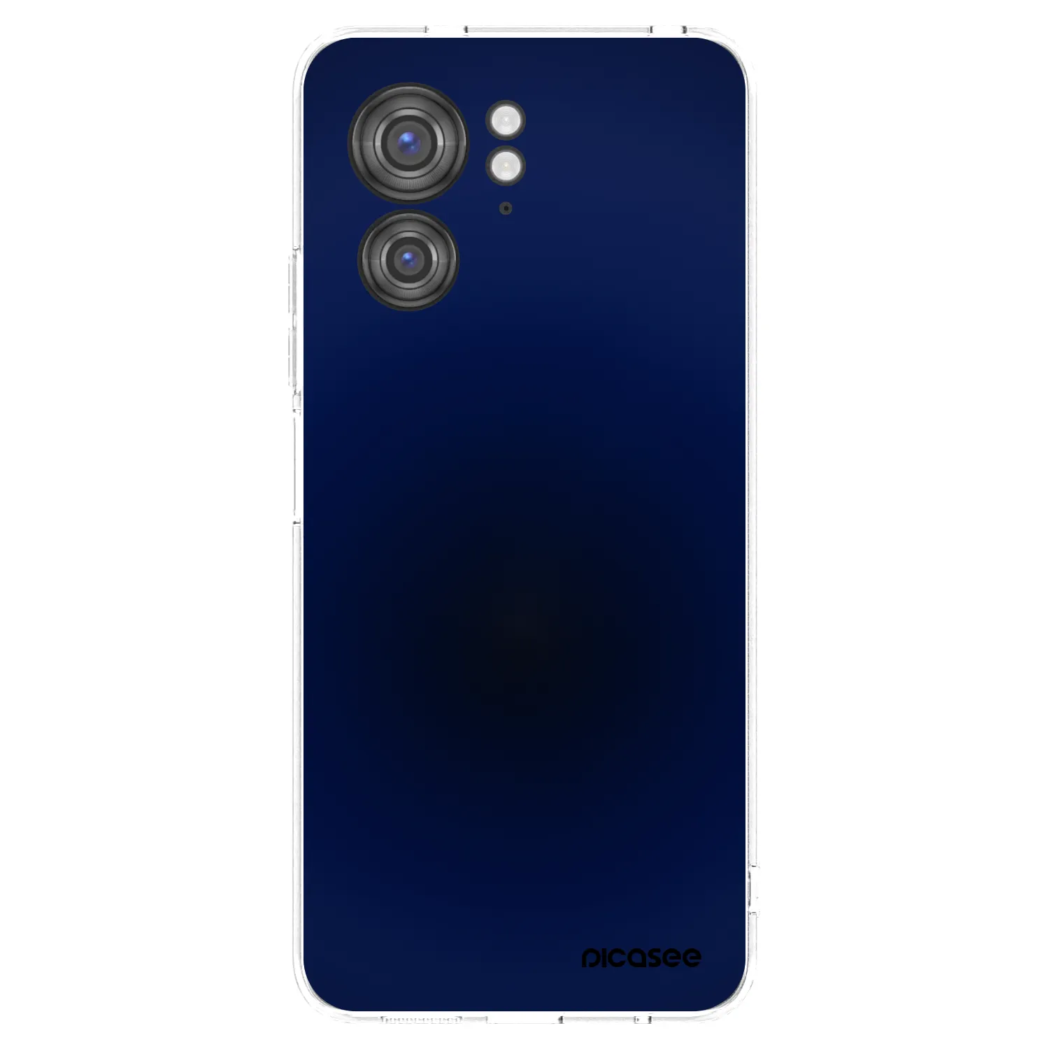 Picasee husă transparentă din silicon pentru Motorola Edge 40 - Deep Ocean