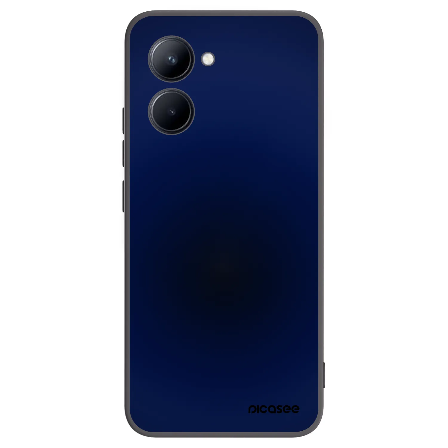 Picasee husă neagră din silicon pentru Realme C33 (2023) - Deep Ocean