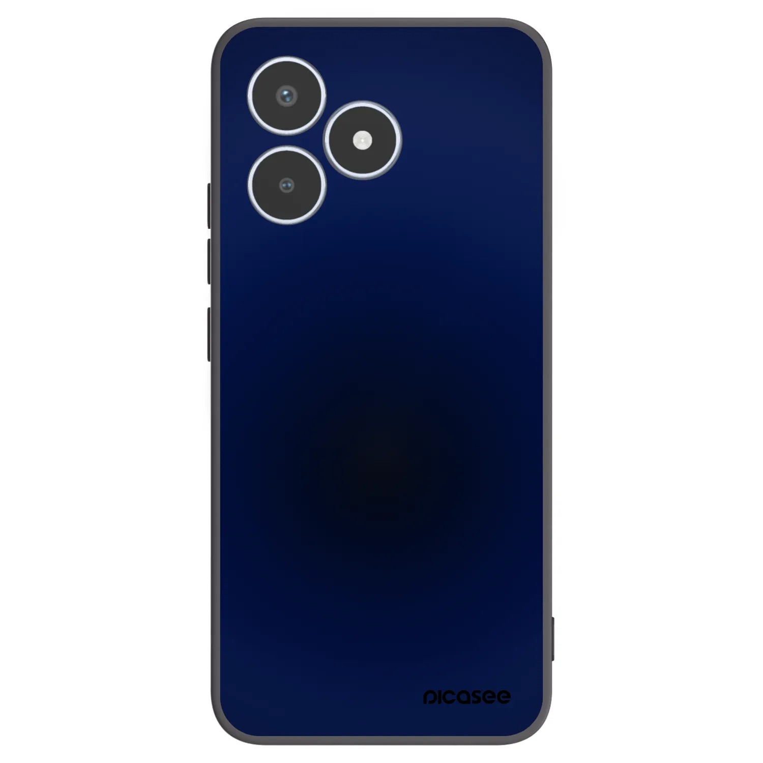 Picasee husă neagră din silicon pentru Realme C53 - Deep Ocean