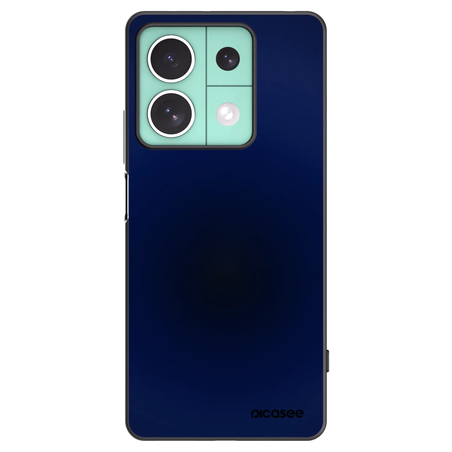 Picasee husă neagră din silicon pentru Xiaomi Redmi Note 13 5G - Deep Ocean