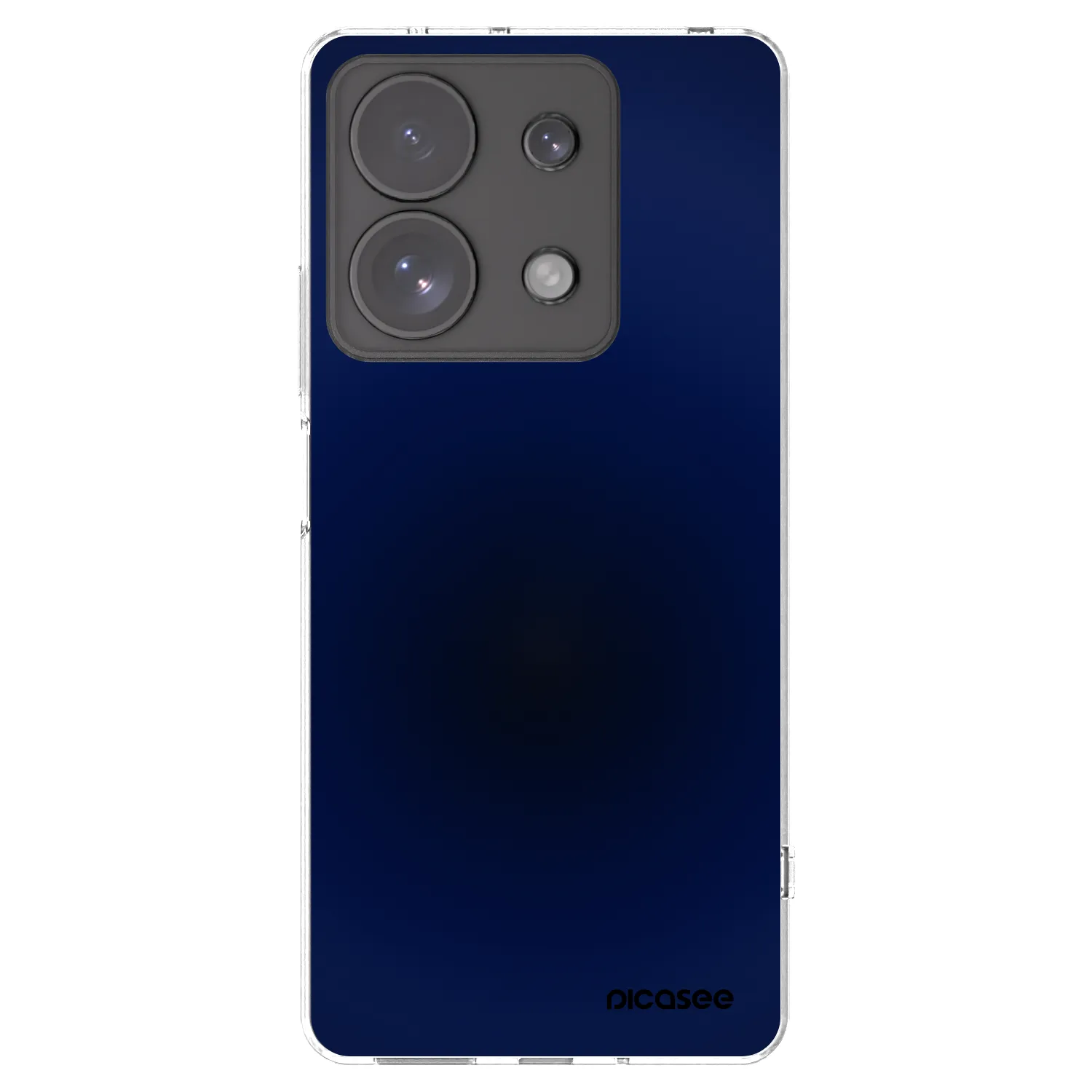 Picasee husă transparentă din silicon pentru Xiaomi Redmi Note 13 Pro 4G - Deep Ocean