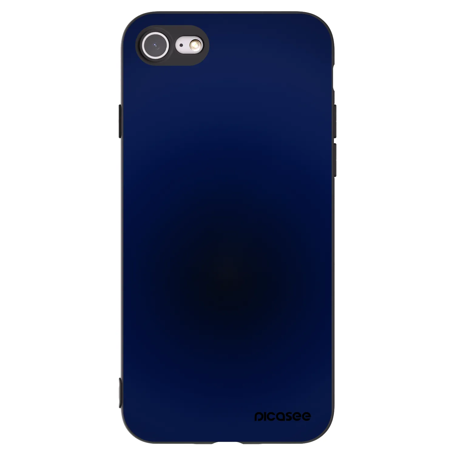 Picasee husă neagră din silicon pentru Apple iPhone 8 - Deep Ocean