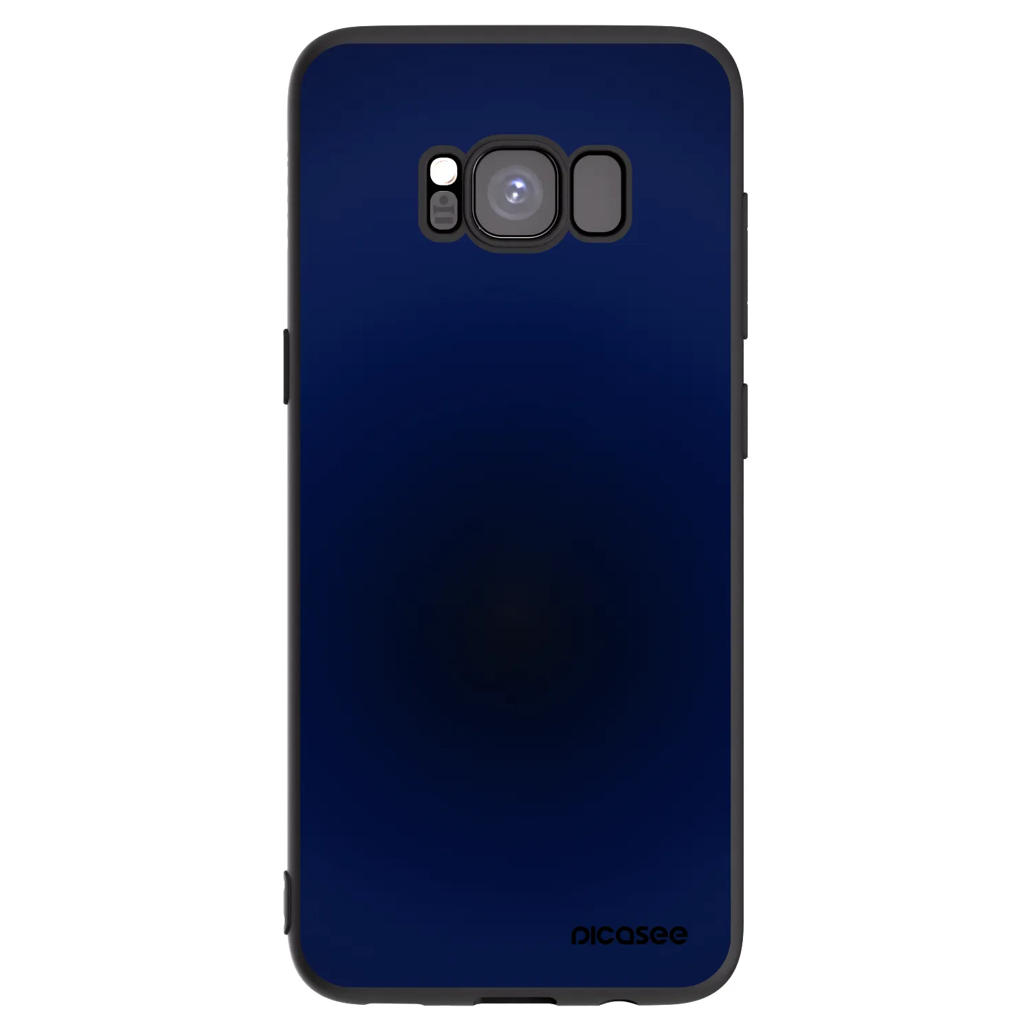 Picasee husă neagră din silicon pentru Samsung Galaxy S8 G950F - Deep Ocean