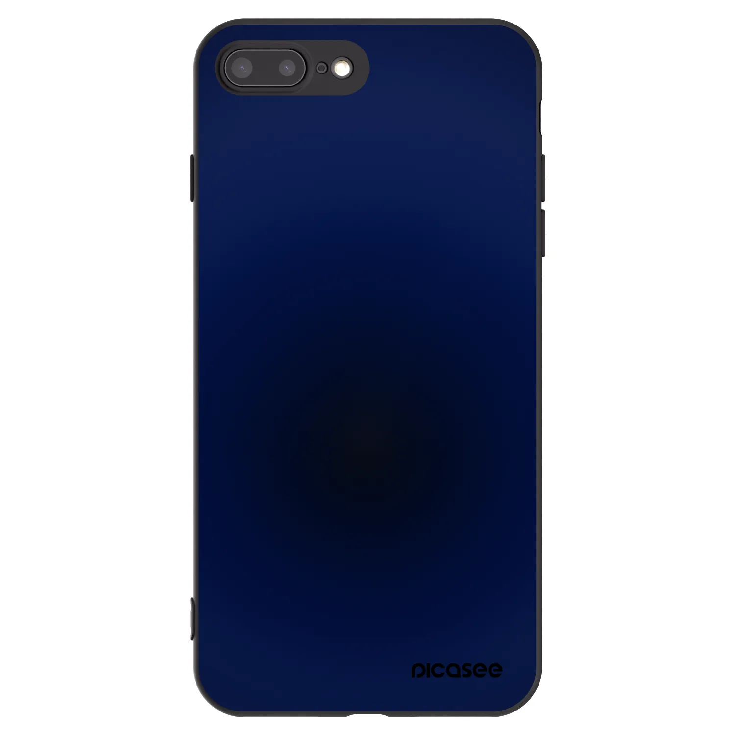 Picasee husă neagră din silicon pentru Apple iPhone 7 Plus - Deep Ocean