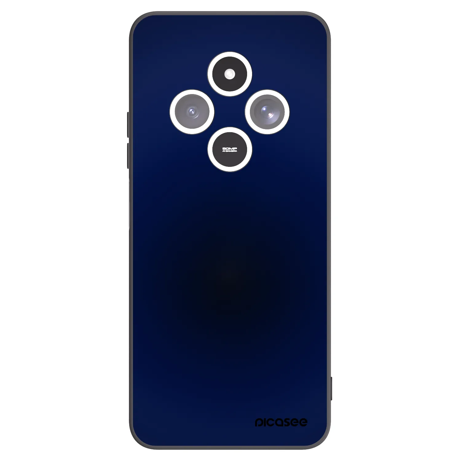 Picasee husă neagră din silicon pentru Xiaomi Redmi 14C - Deep Ocean