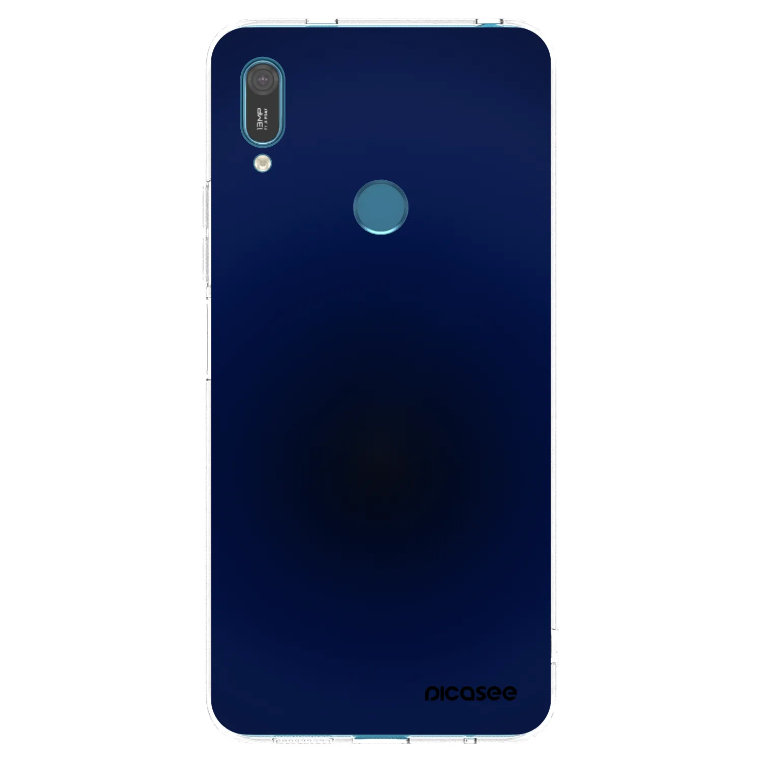 Picasee husă transparentă din silicon pentru Huawei Y7 2019 - Deep Ocean