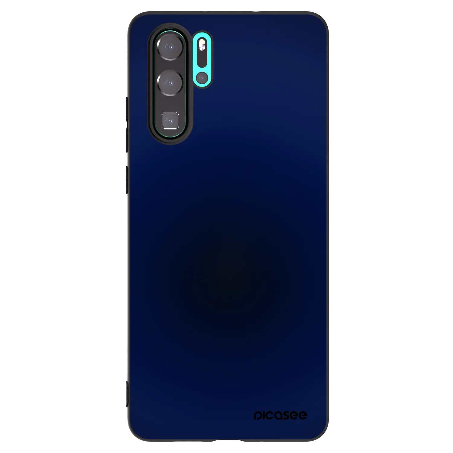 Picasee husă neagră din silicon pentru Huawei P30 Pro - Deep Ocean