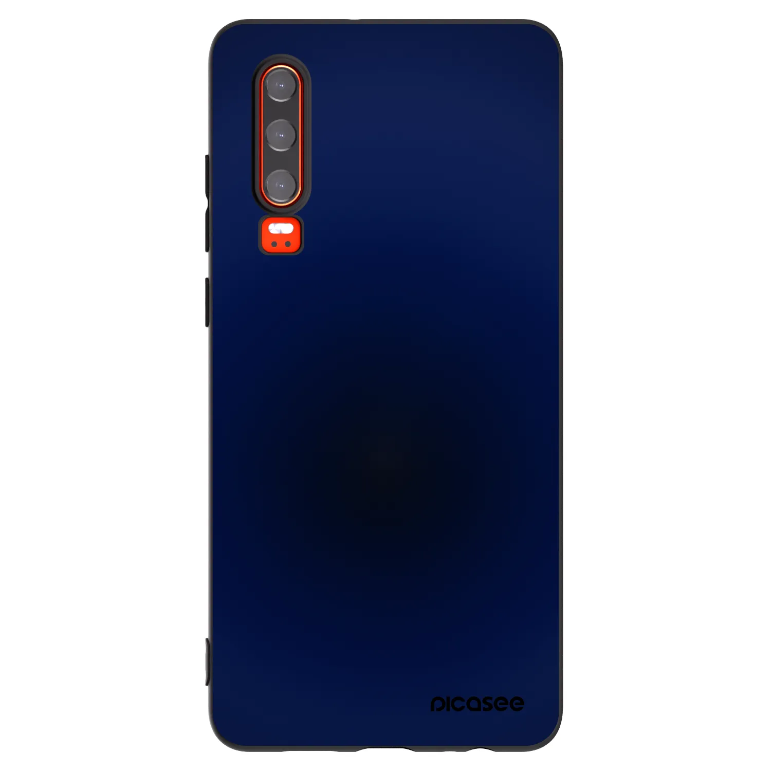 Picasee husă neagră din silicon pentru Huawei P30 - Deep Ocean