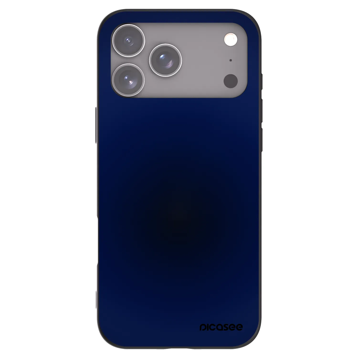 Picasee husă neagră din silicon pentru Apple iPhone 17 Pro Max - Deep Ocean