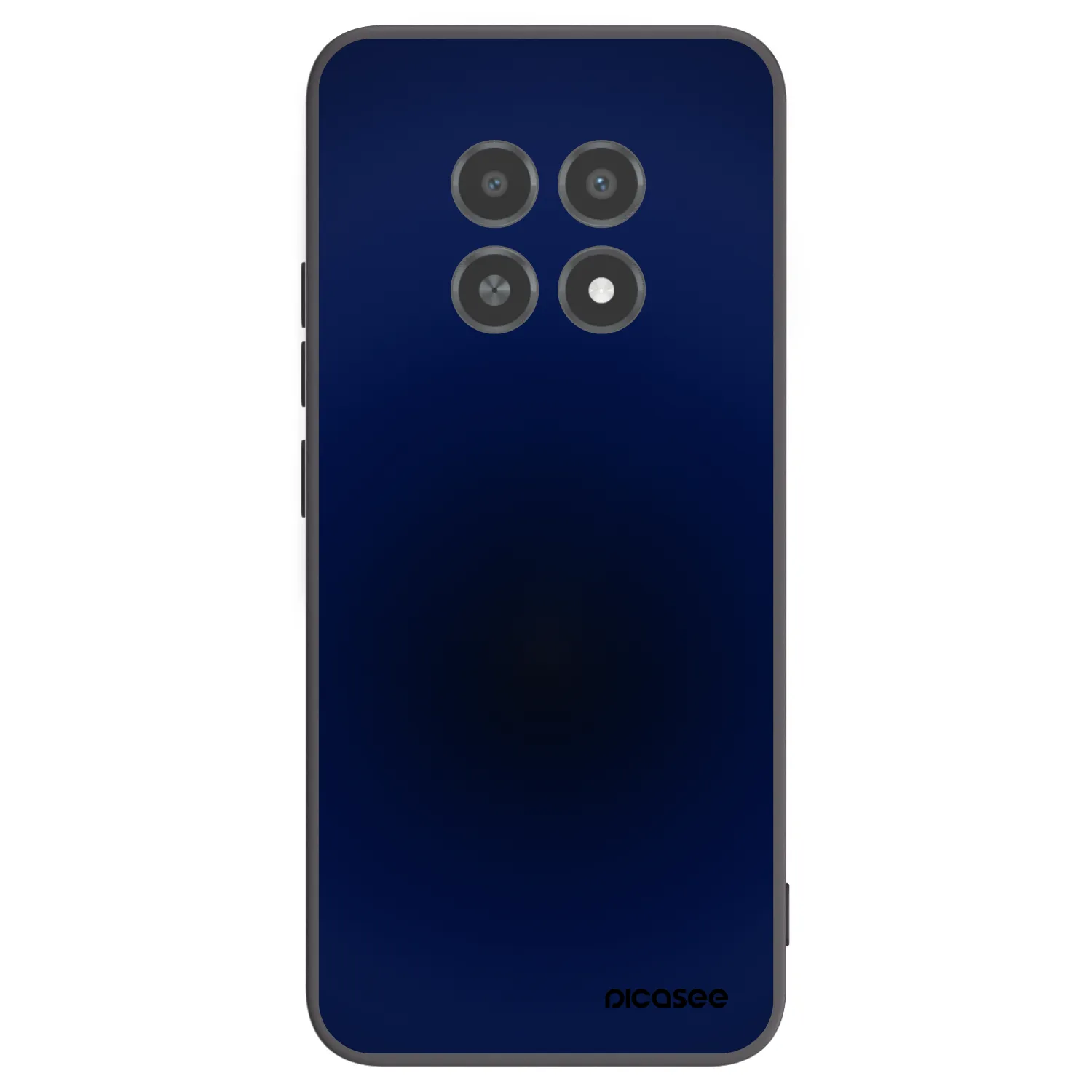 Picasee husă neagră din silicon pentru Realme 12X - Deep Ocean