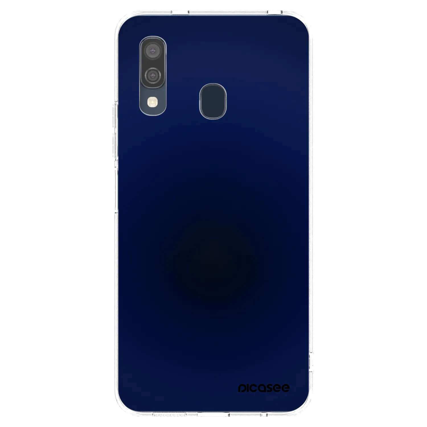 Picasee husă transparentă din silicon pentru Samsung Galaxy A40 A405F - Deep Ocean