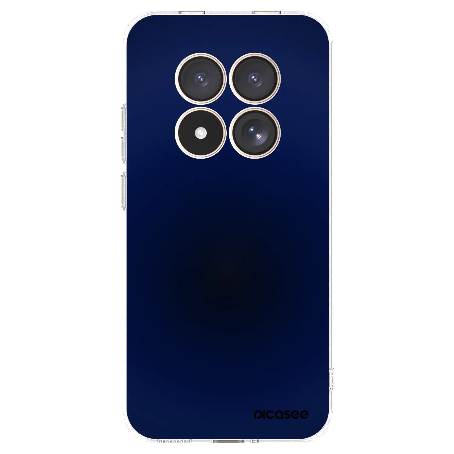 Picasee husă transparentă din silicon pentru Xiaomi Redmi Note 15 Pro 4G - Deep Ocean