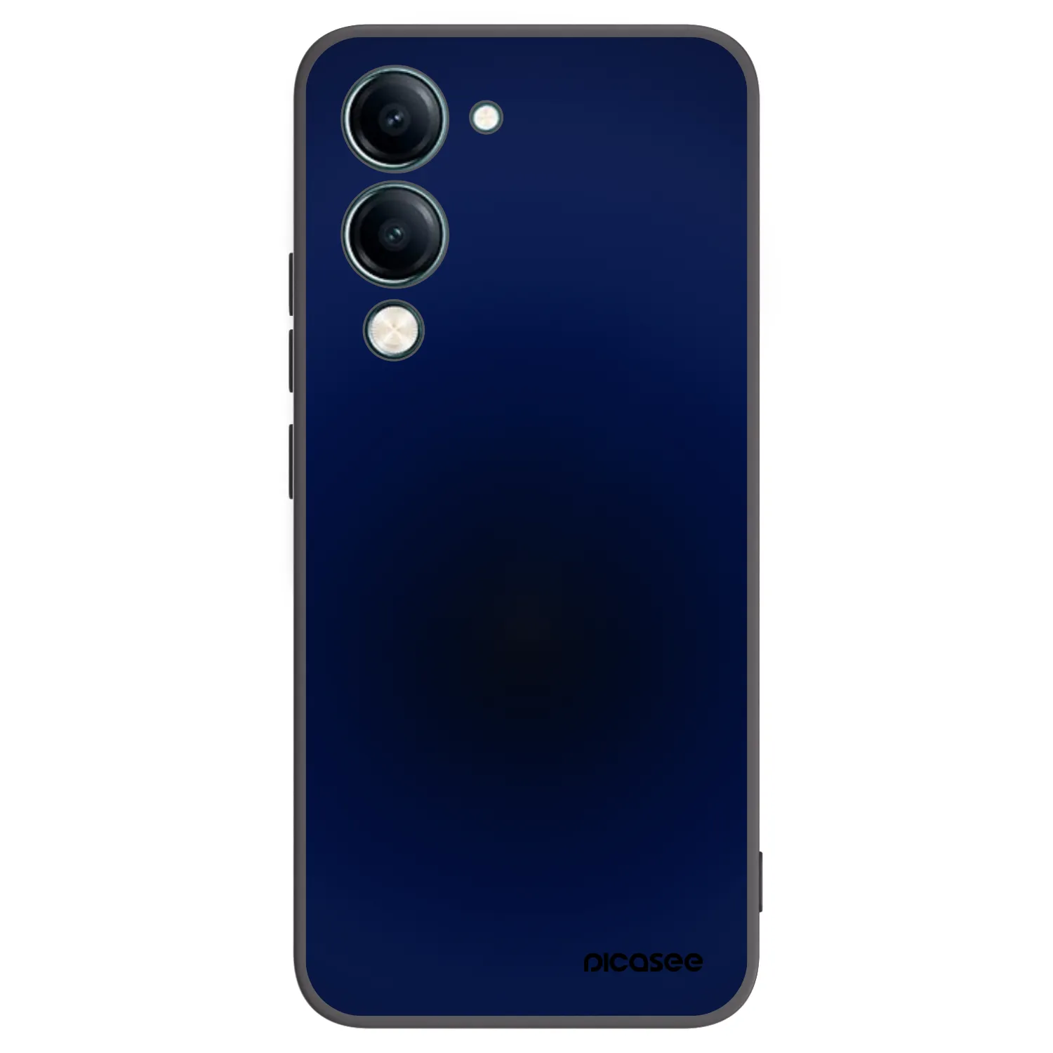 Picasee husă neagră din silicon pentru Vivo Y29s 5G - Deep Ocean