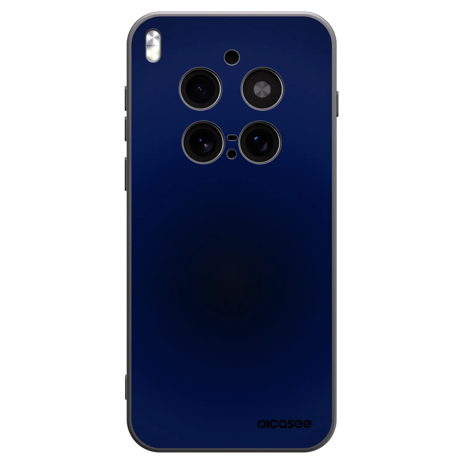 Picasee husă neagră din silicon pentru Vivo X300 Pro - Deep Ocean