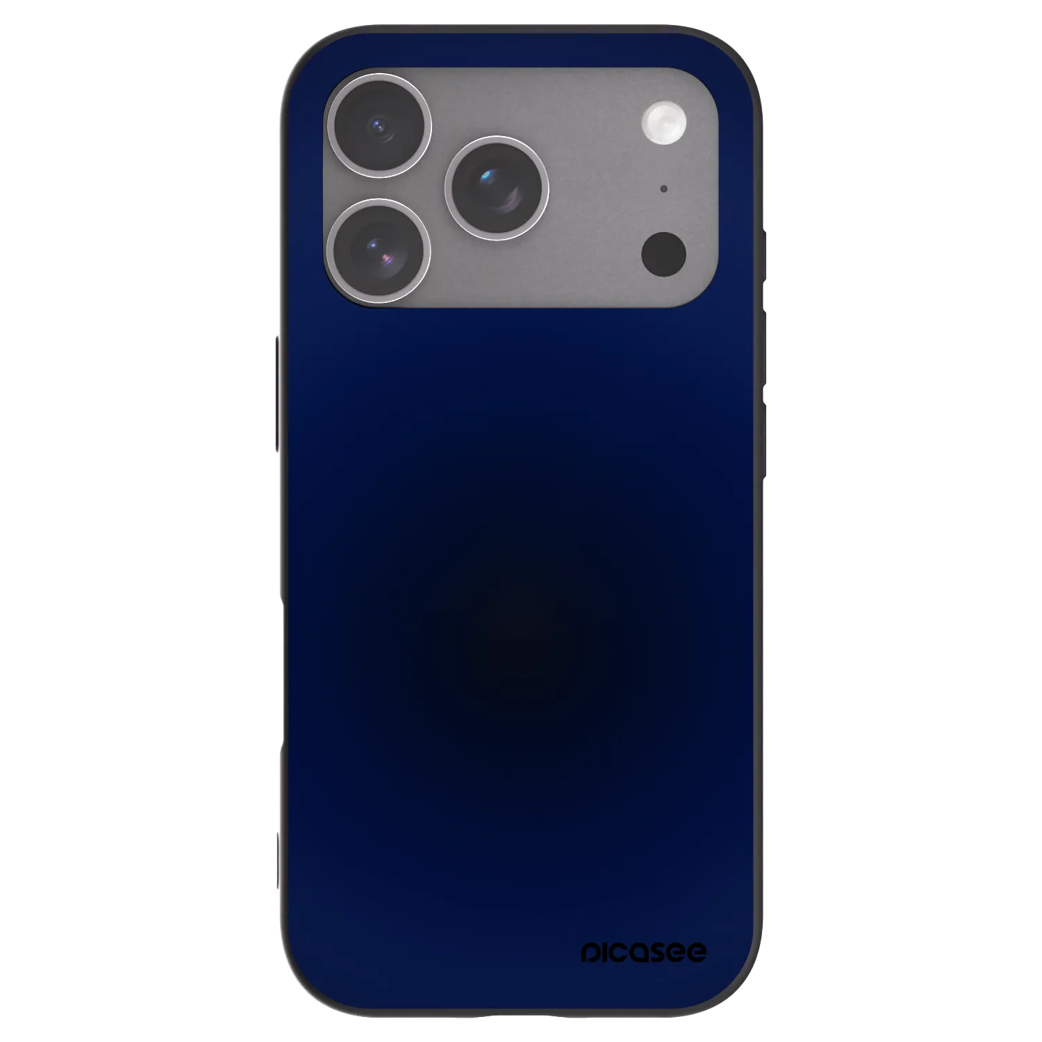 Picasee husă neagră din silicon pentru Apple iPhone 18 Pro - Deep Ocean