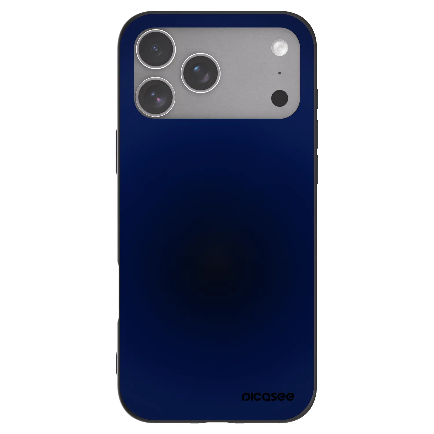Picasee husă neagră din silicon pentru Apple iPhone 18 Pro Max - Deep Ocean