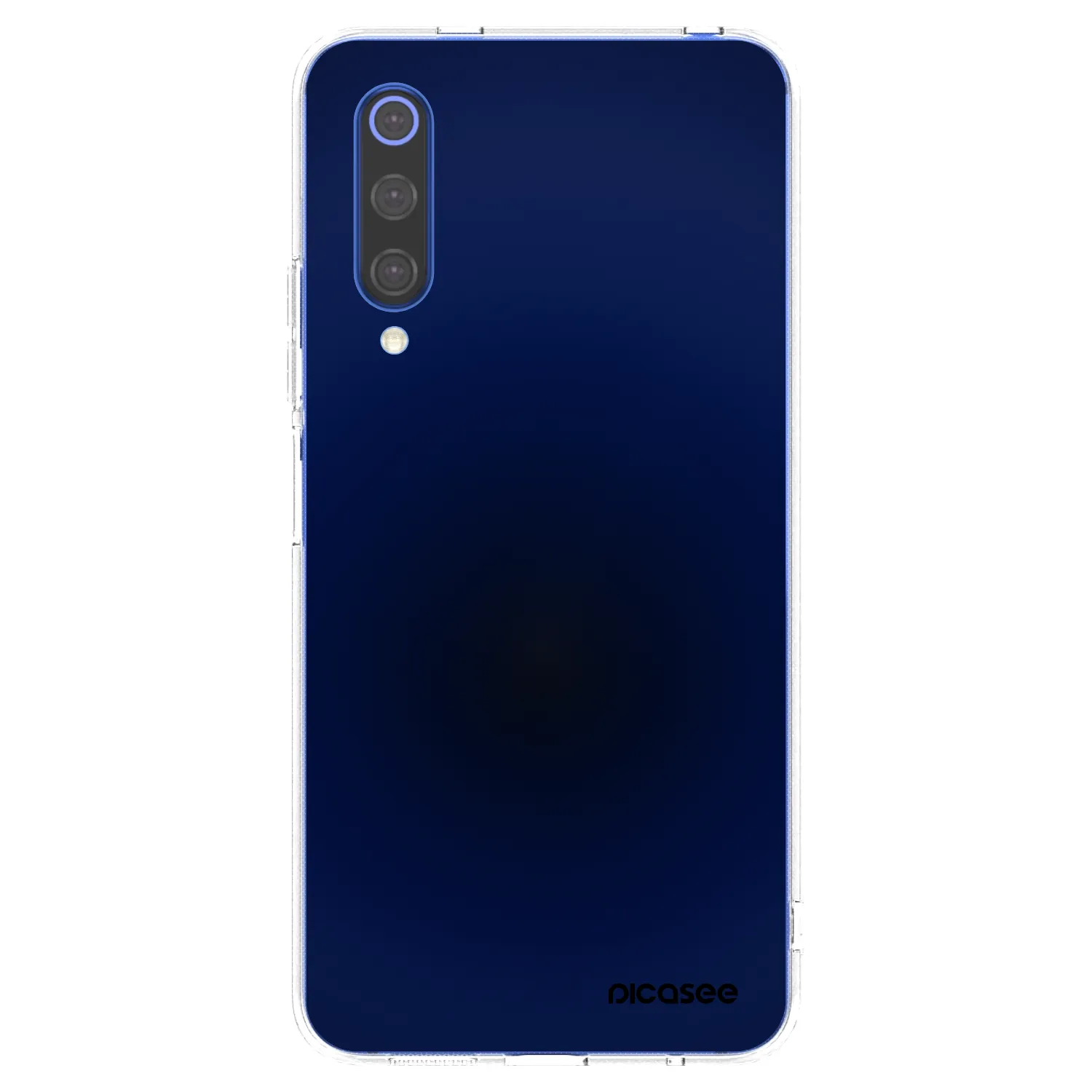 Picasee husă transparentă din silicon pentru Xiaomi Mi 9 SE - Deep Ocean