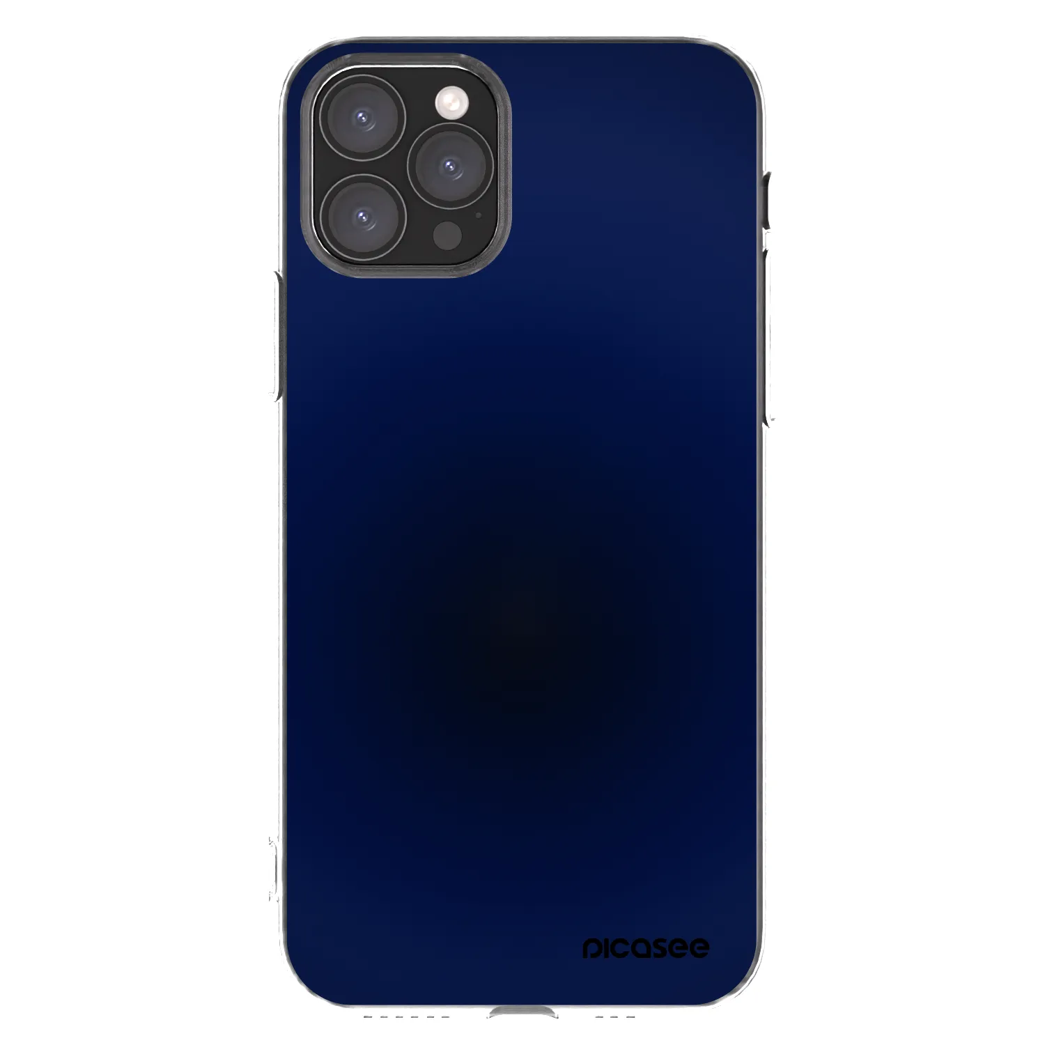 Picasee husă transparentă din silicon pentru Apple iPhone 11 Pro - Deep Ocean