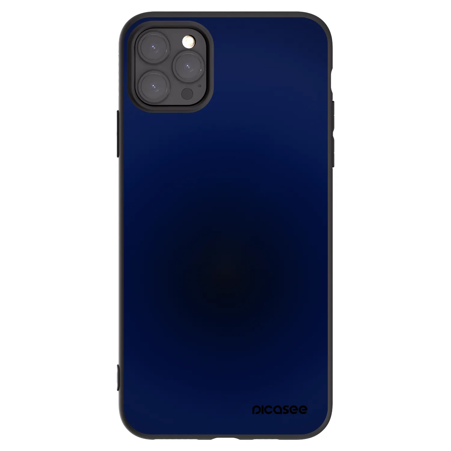 Picasee husă neagră din silicon pentru Apple iPhone 11 Pro Max - Deep Ocean