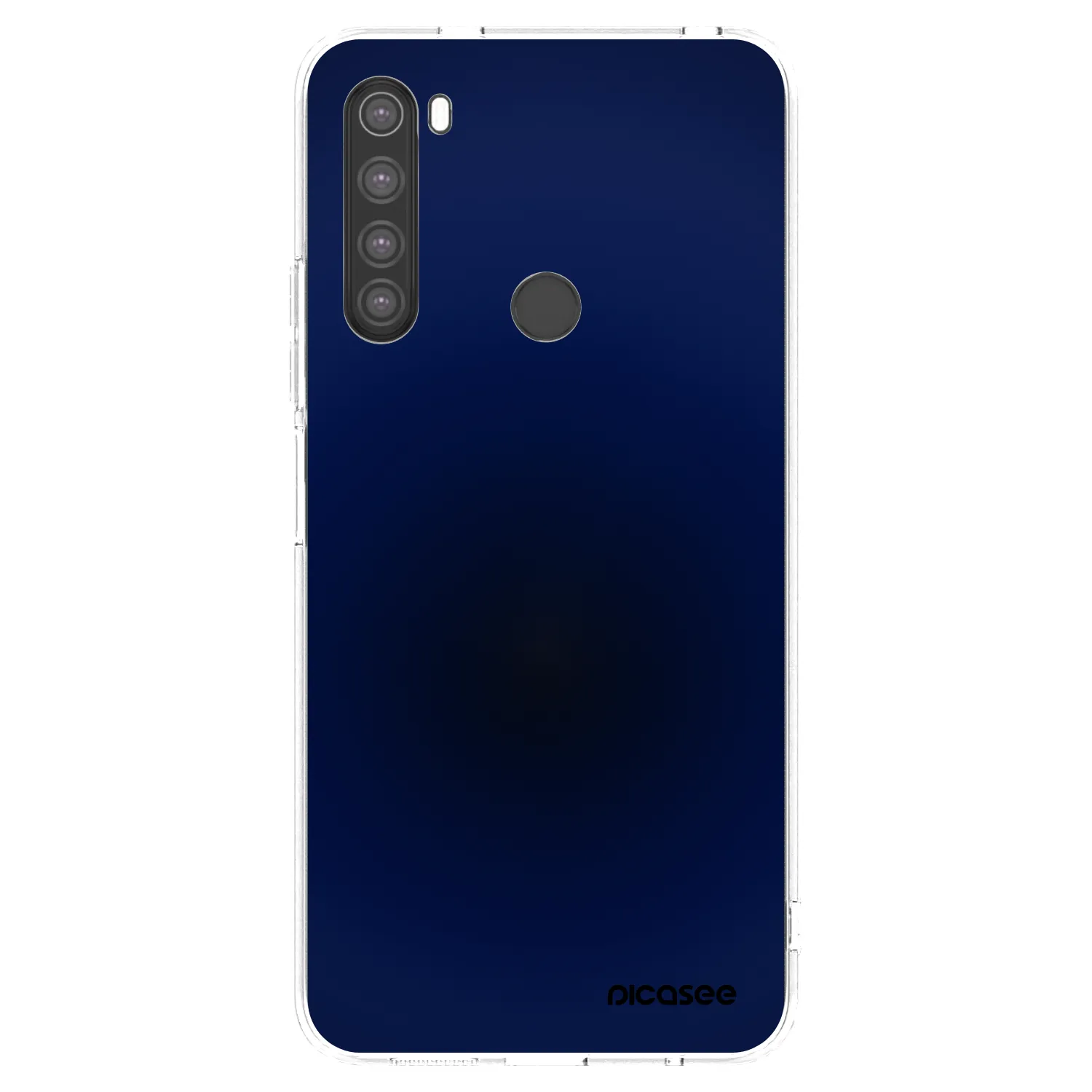 Picasee husă transparentă din silicon pentru Xiaomi Redmi Note 8 - Deep Ocean