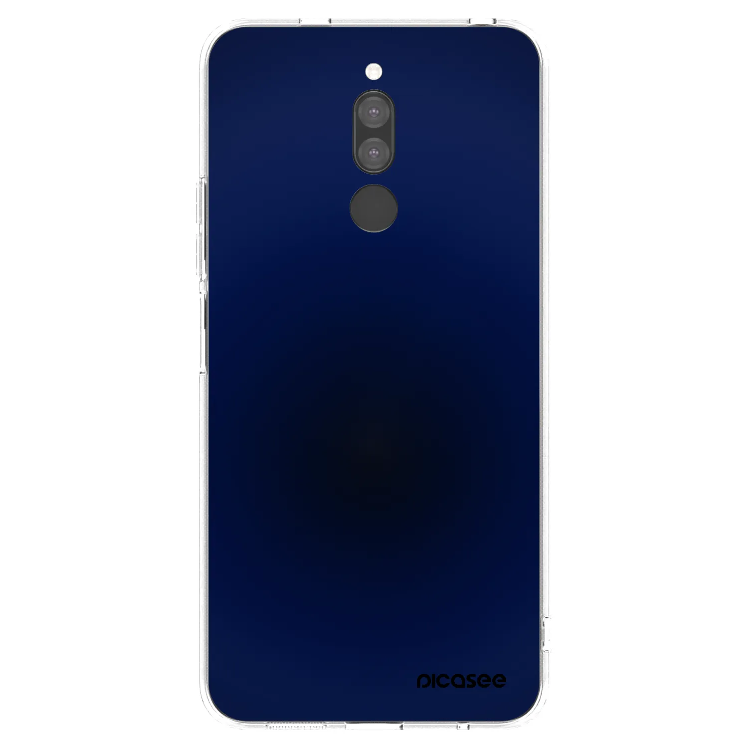 Picasee husă transparentă din silicon pentru Xiaomi Redmi 8 - Deep Ocean