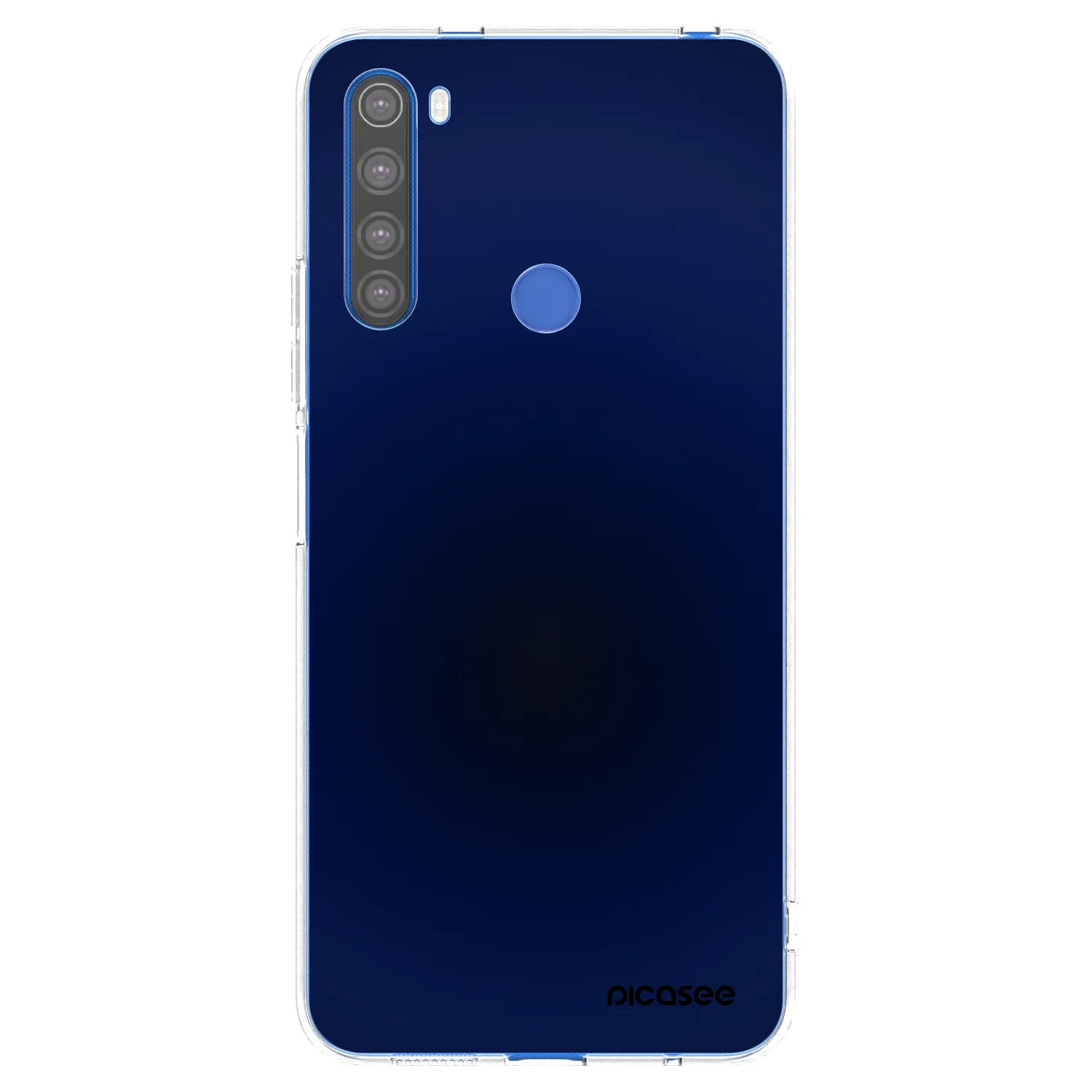 Picasee husă transparentă din silicon pentru Xiaomi Redmi Note 8T - Deep Ocean