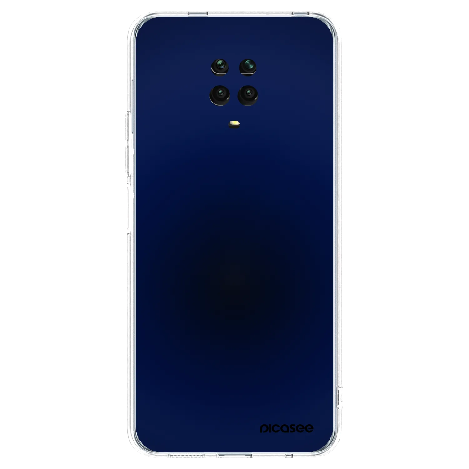 Picasee husă transparentă din silicon pentru Xiaomi Redmi Note 9 Pro - Deep Ocean
