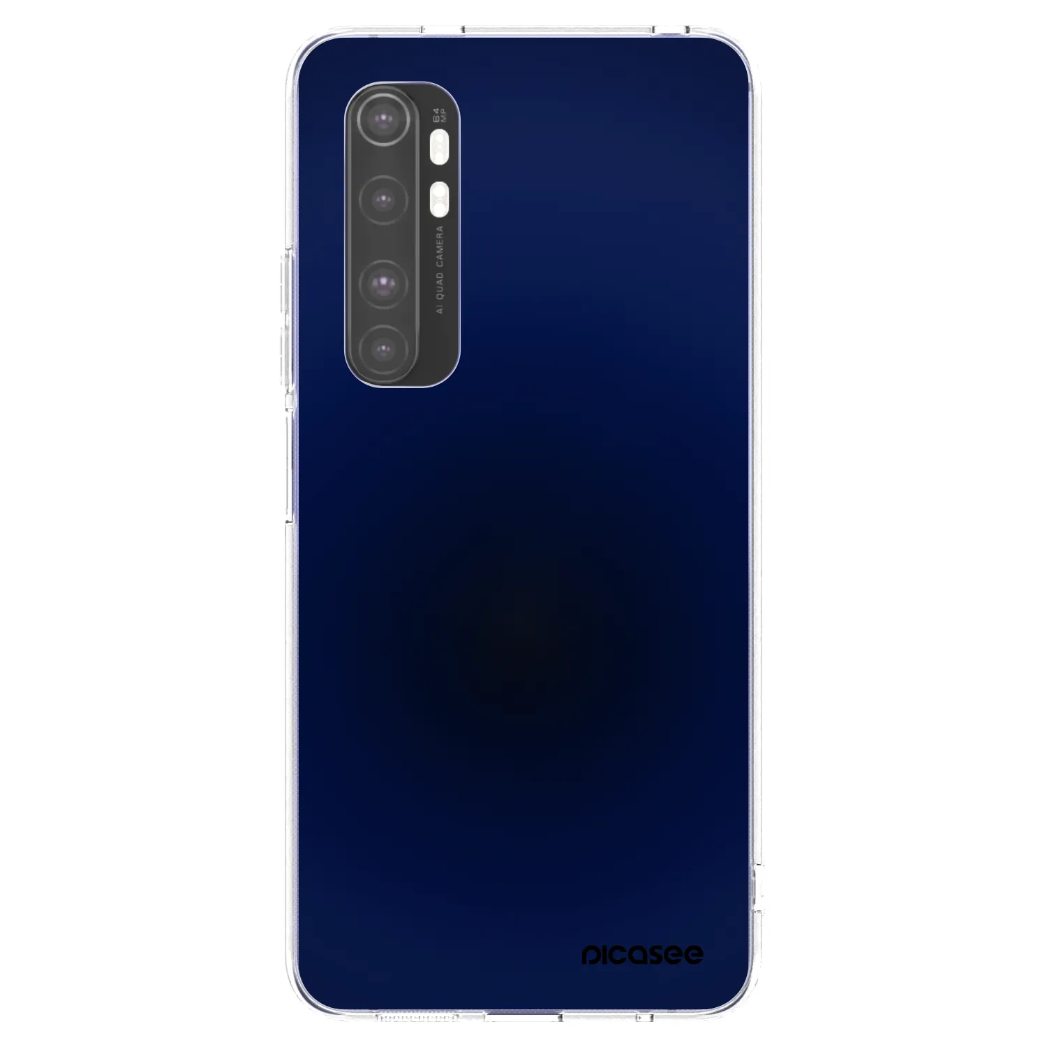 Picasee husă transparentă din silicon pentru Xiaomi Mi Note 10 Lite - Deep Ocean