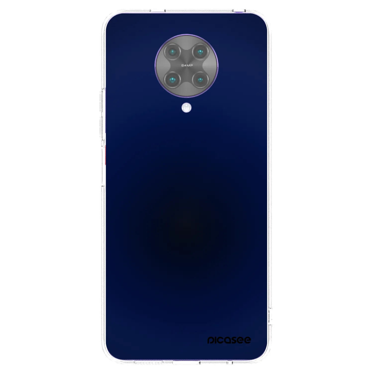 Picasee husă transparentă din silicon pentru Xiaomi Poco F2 Pro - Deep Ocean