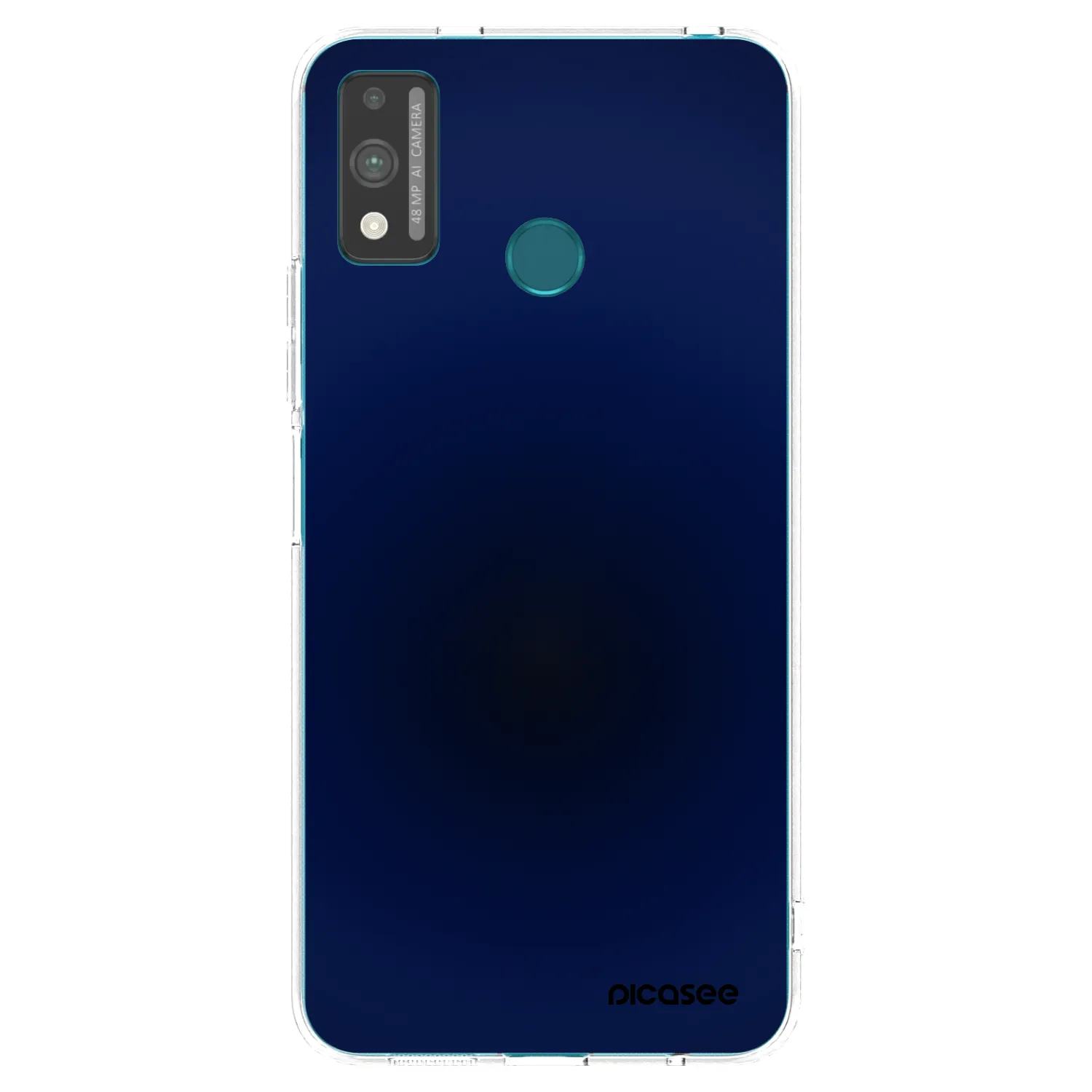 Picasee husă transparentă din silicon pentru Honor 9X Lite - Deep Ocean